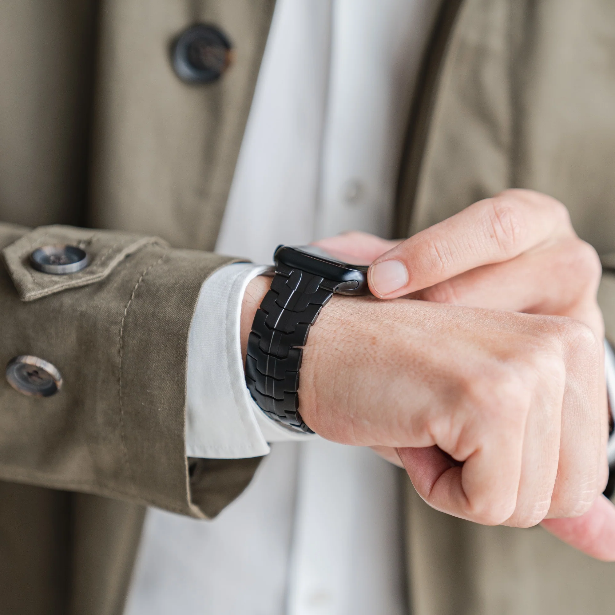 arktisband Apple Watch Ultra Edelstahl Armband "Pathfinder" - Image 13