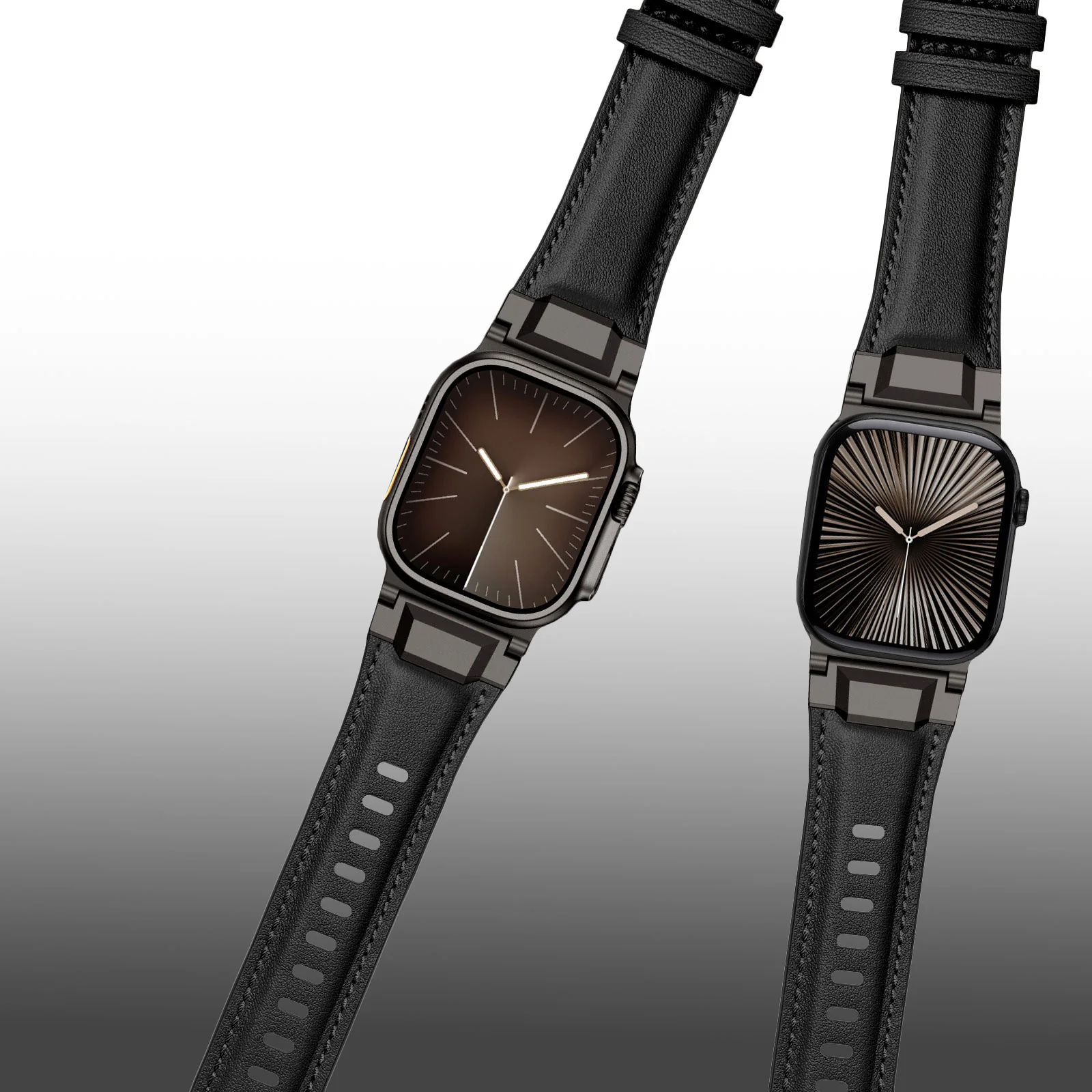 arktisband Apple Watch Ultra Lederarmband „Delta“ - Image 11