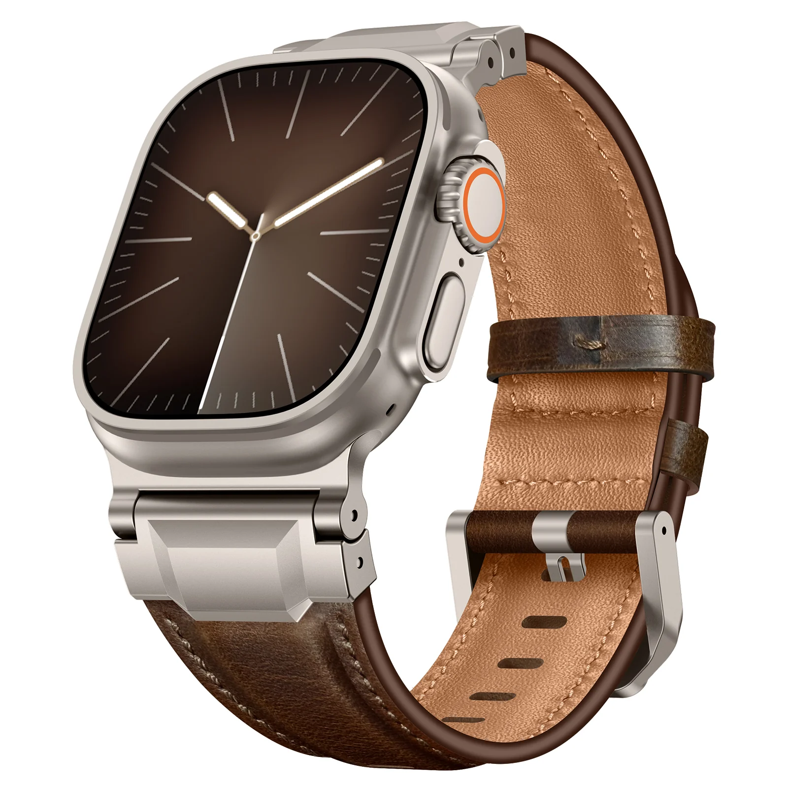 arktisband Apple Watch Ultra Lederarmband „Delta“ - Image 20