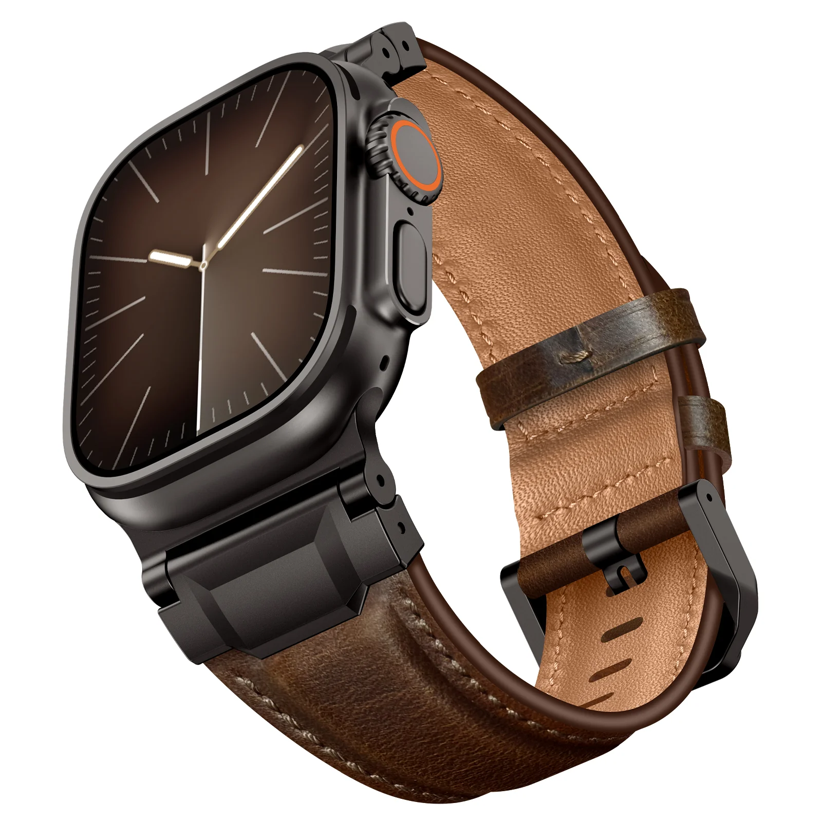 arktisband Apple Watch Ultra Lederarmband „Delta“ - Image 21