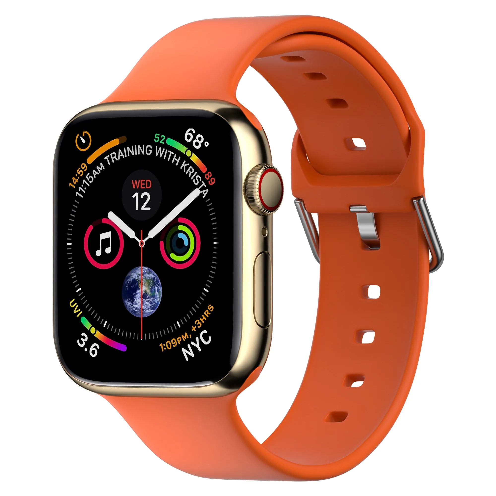 arktisband Apple Watch Silikonarmband "Aqua" - Image 10