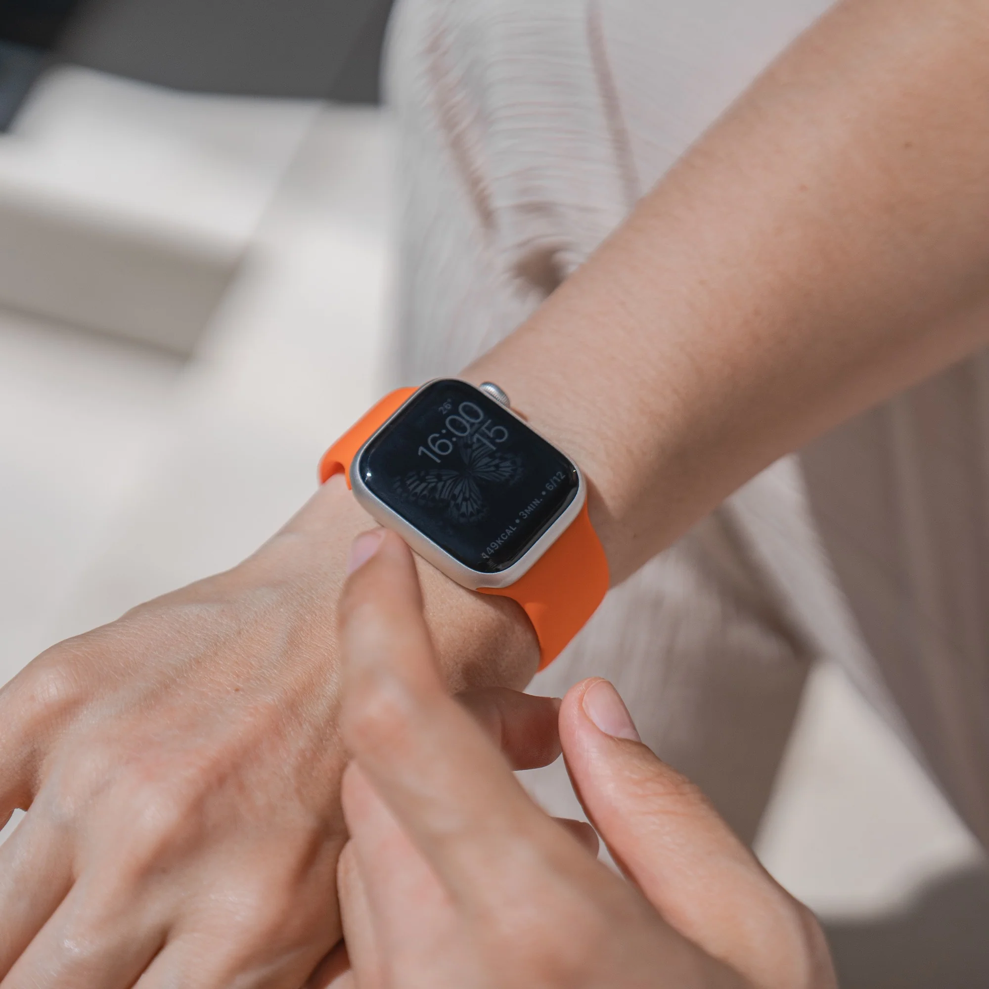 arktisband Apple Watch Silikonarmband "Aqua" - Image 16
