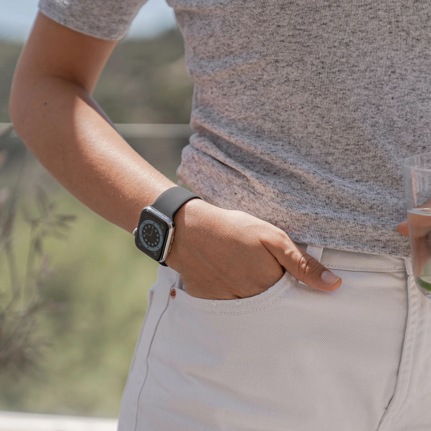 arktisband Apple Watch Silikonarmband "Aqua" - Image 23