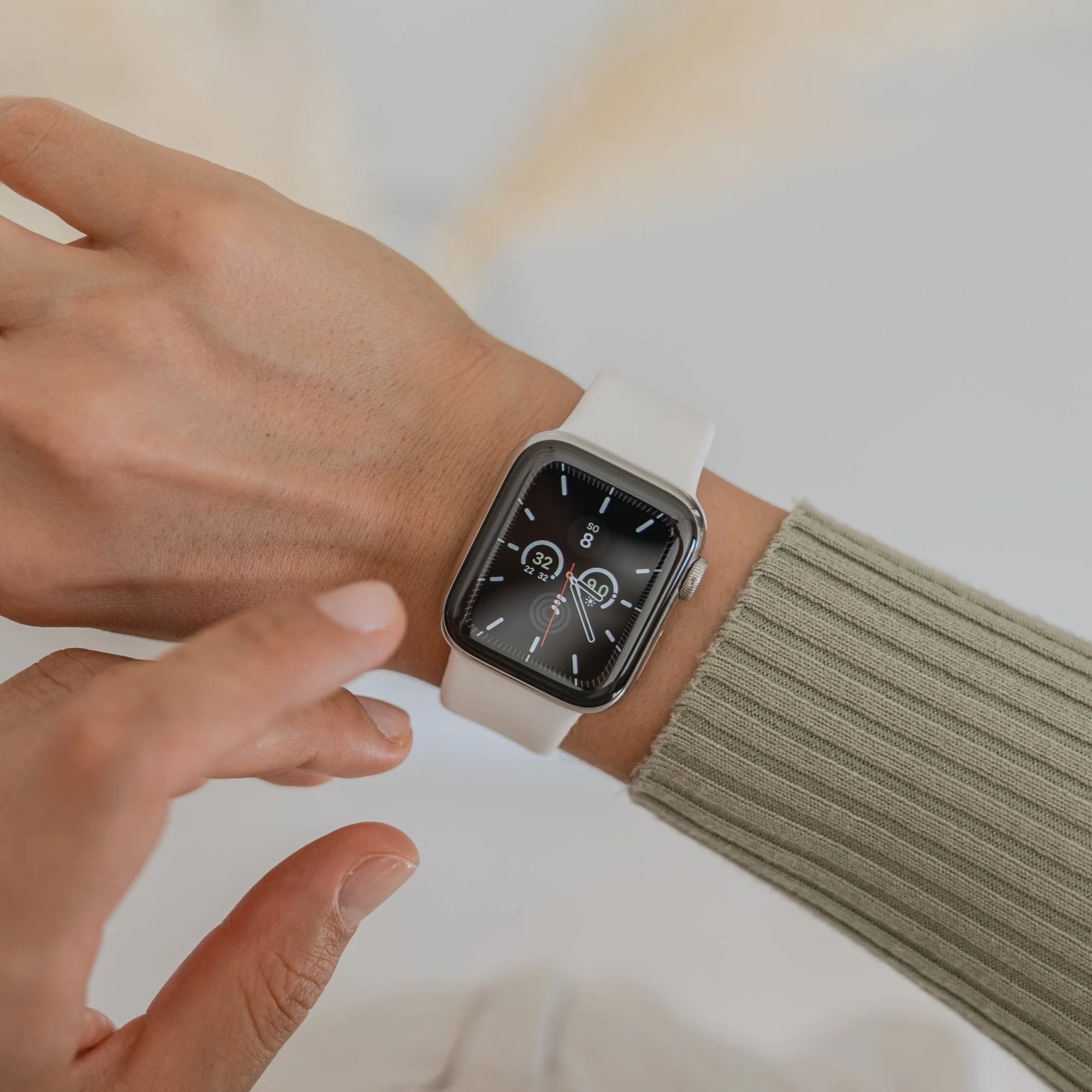arktisband Apple Watch Silikonarmband "Aqua" - Image 3