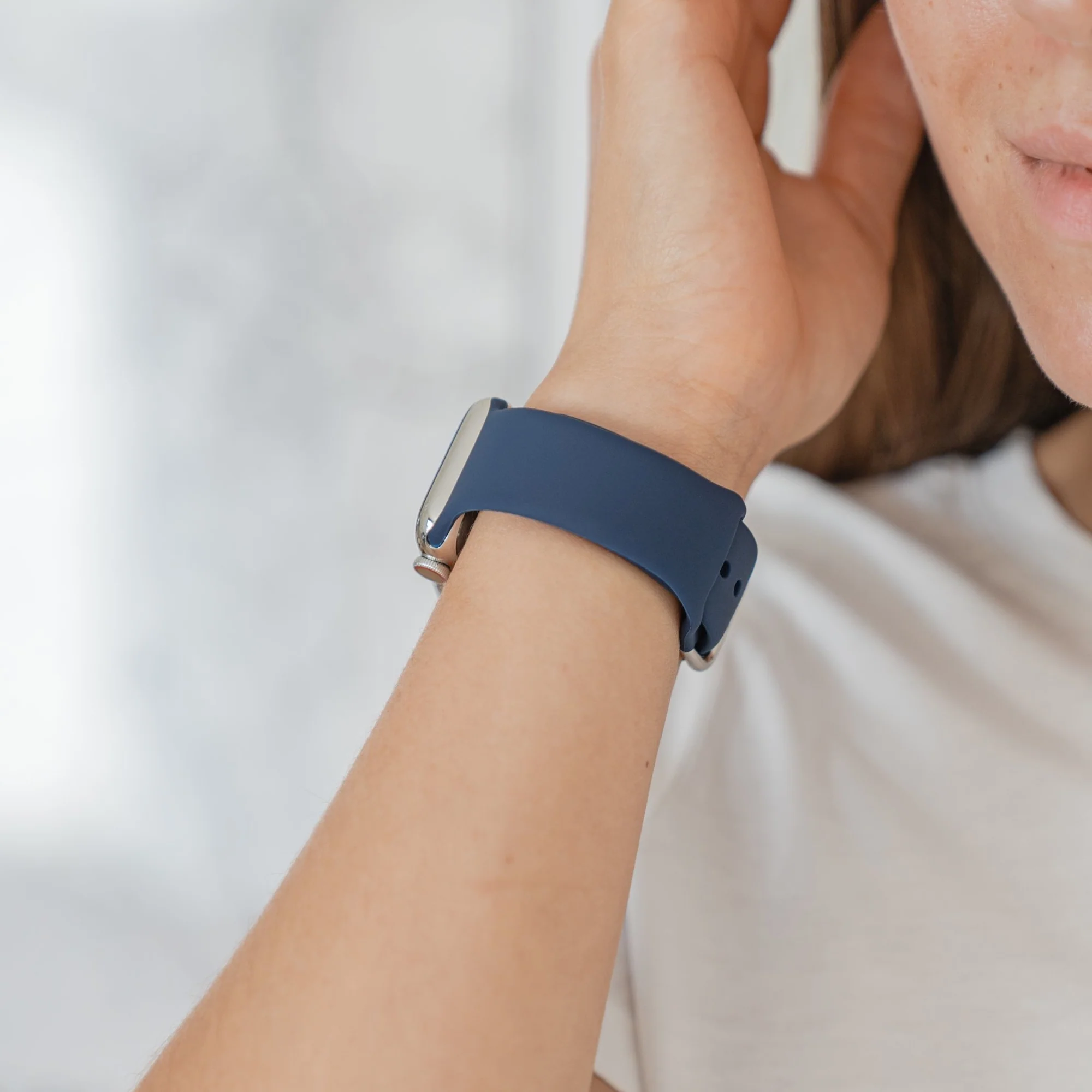 arktisband Apple Watch Silikonarmband "Aqua" - Image 31