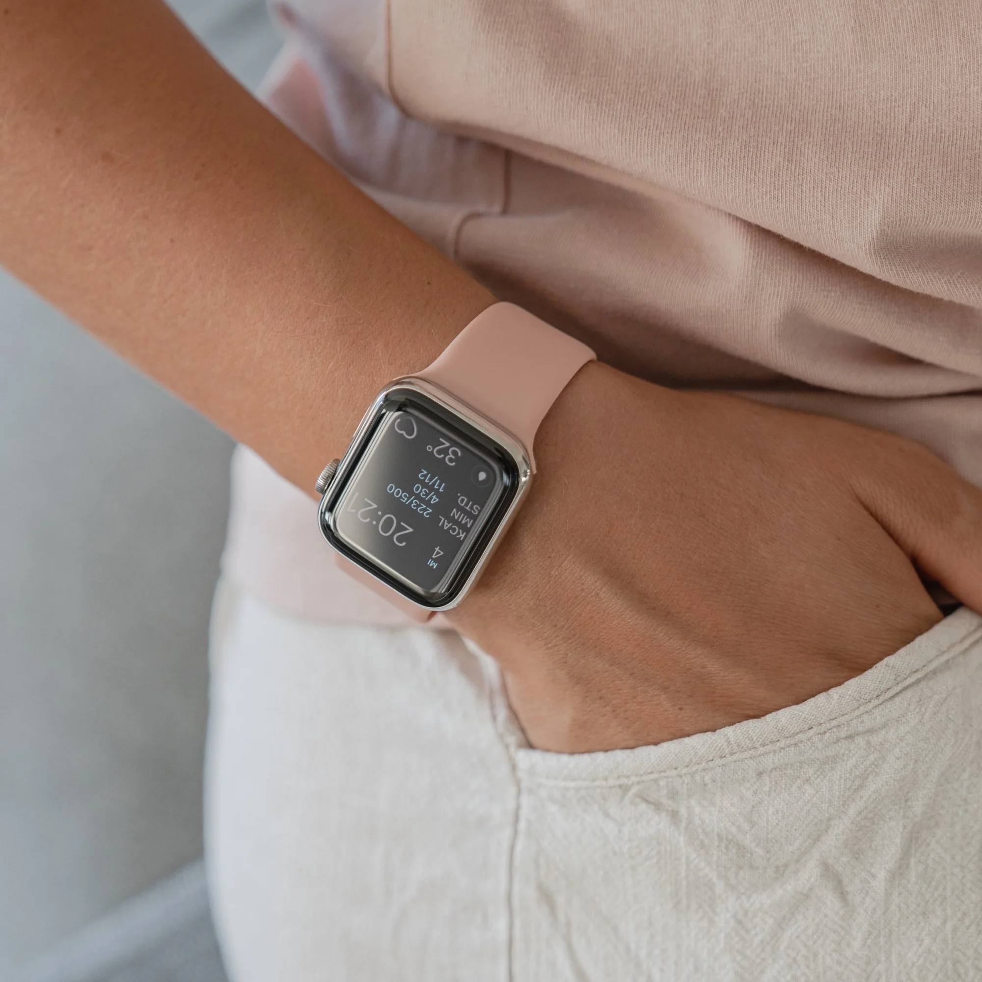 arktisband Apple Watch Silikonarmband "Aqua" - Image 36