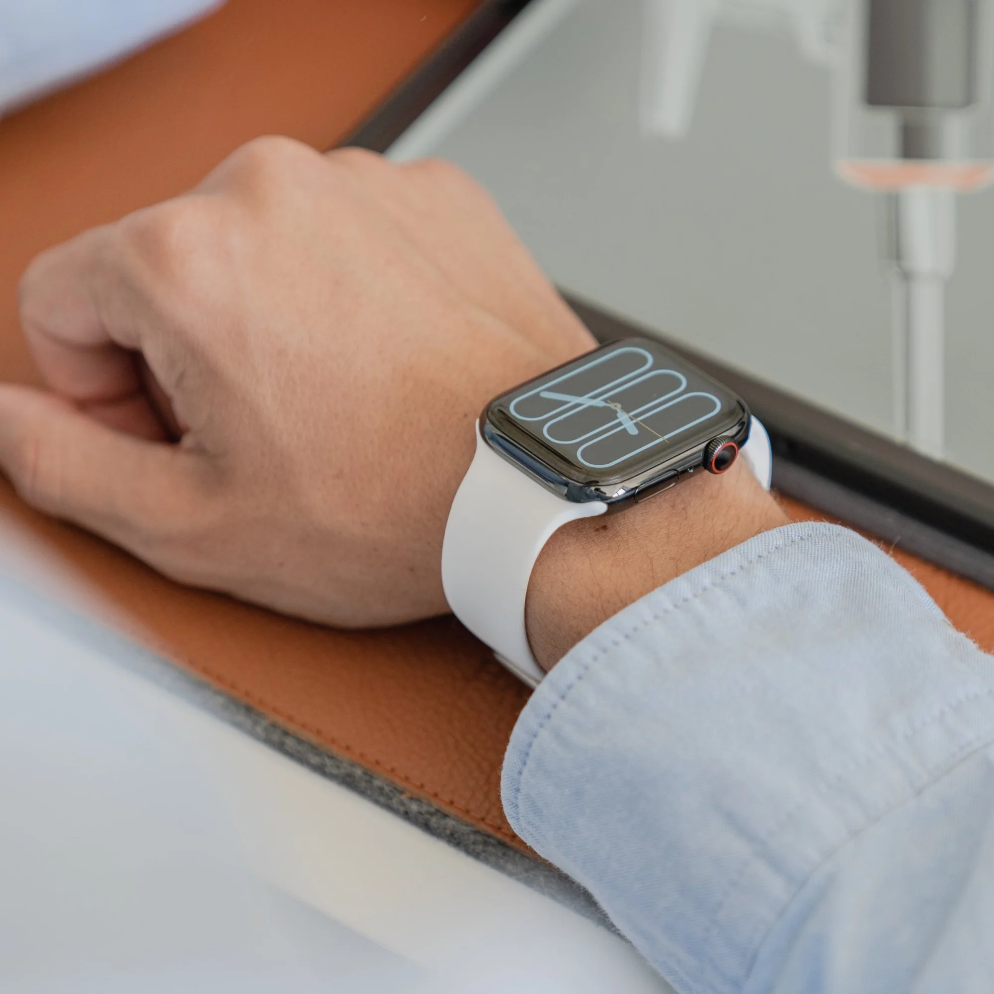 arktisband Apple Watch Silikonarmband "Aqua" - Image 4