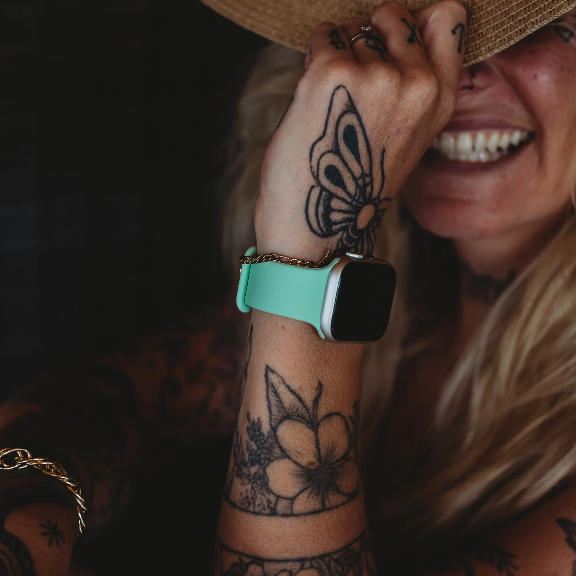 arktisband Apple Watch Silikonarmband "Aqua" - Image 46