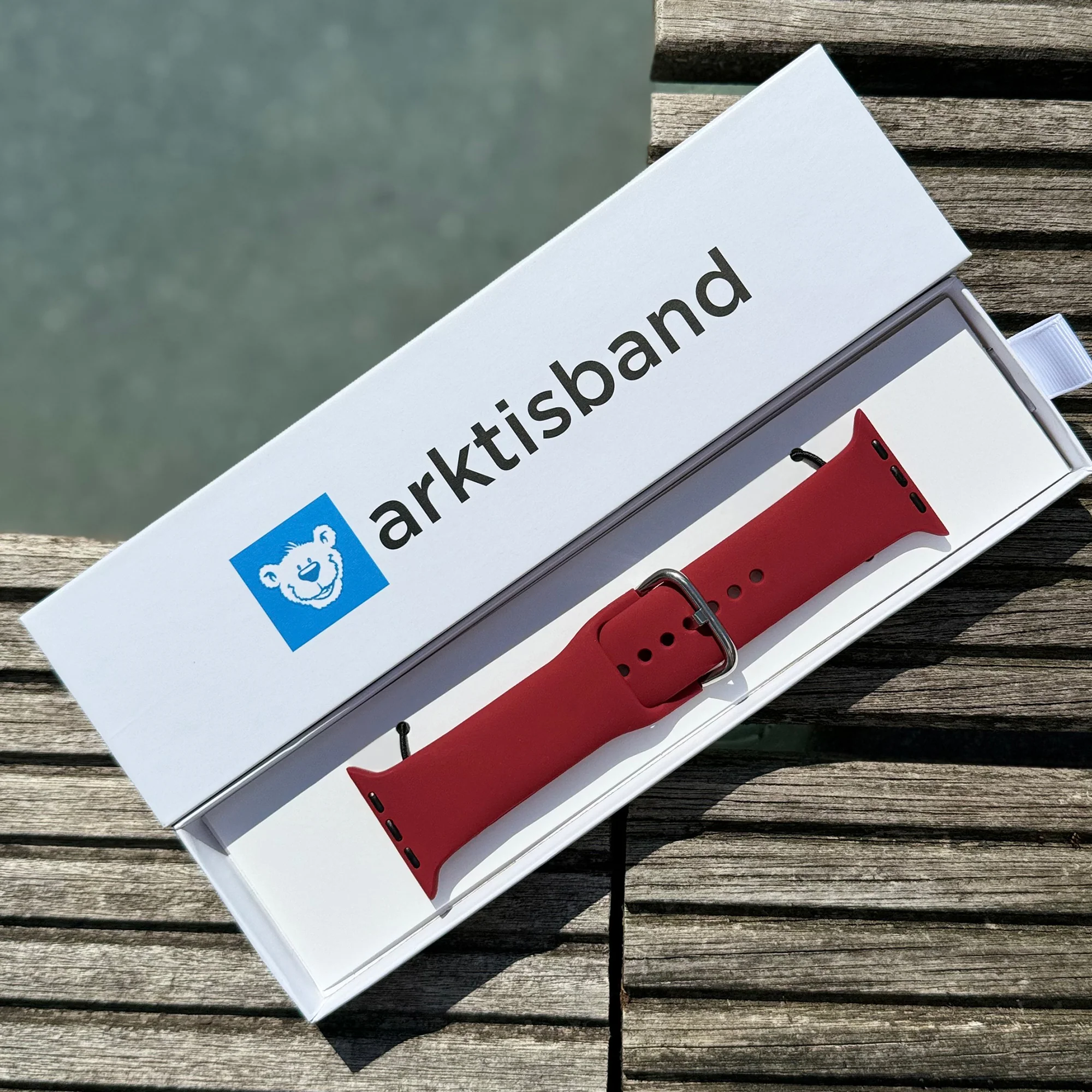 arktisband Apple Watch Silikonarmband "Aqua" - Image 52