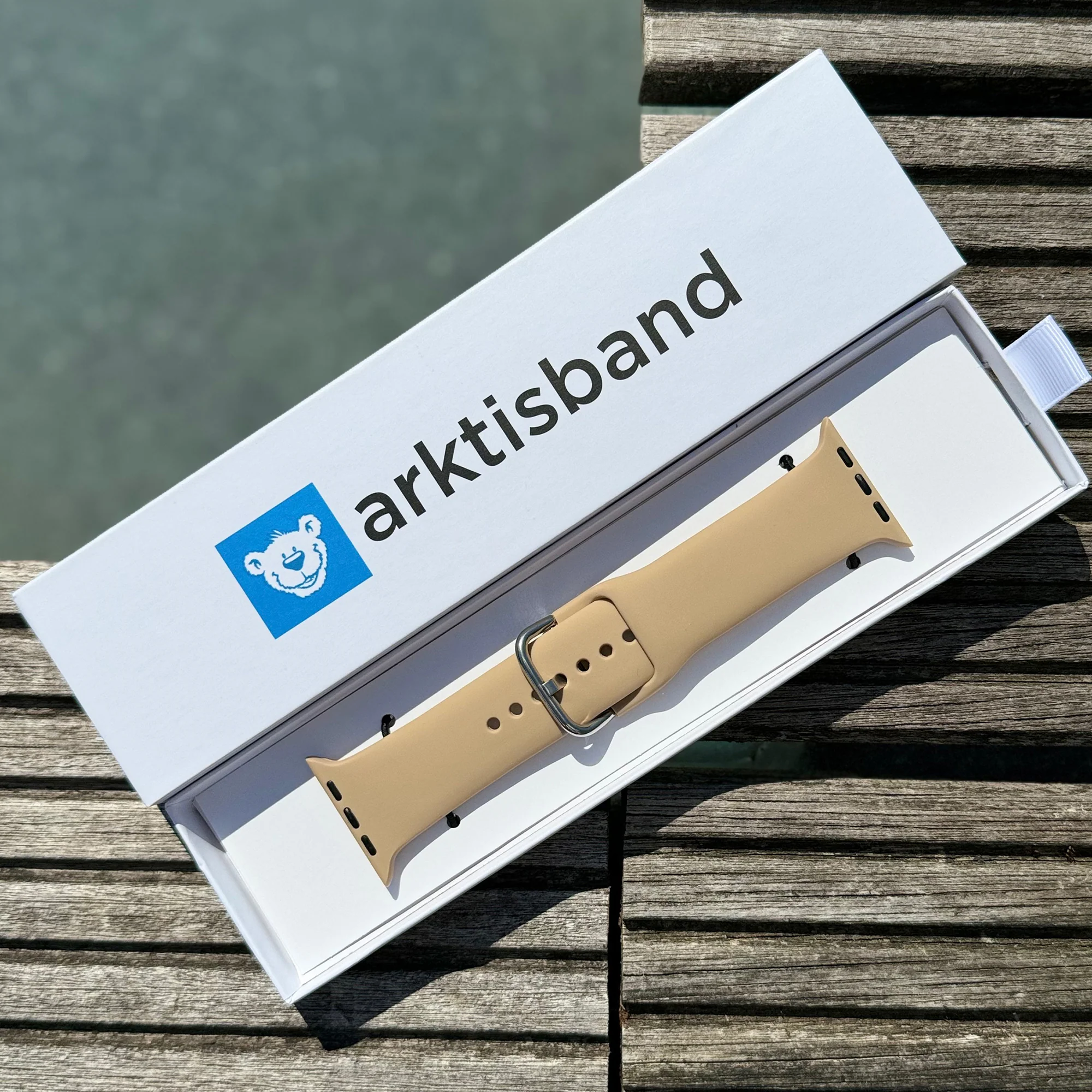 arktisband Apple Watch Silikonarmband "Aqua" - Image 56