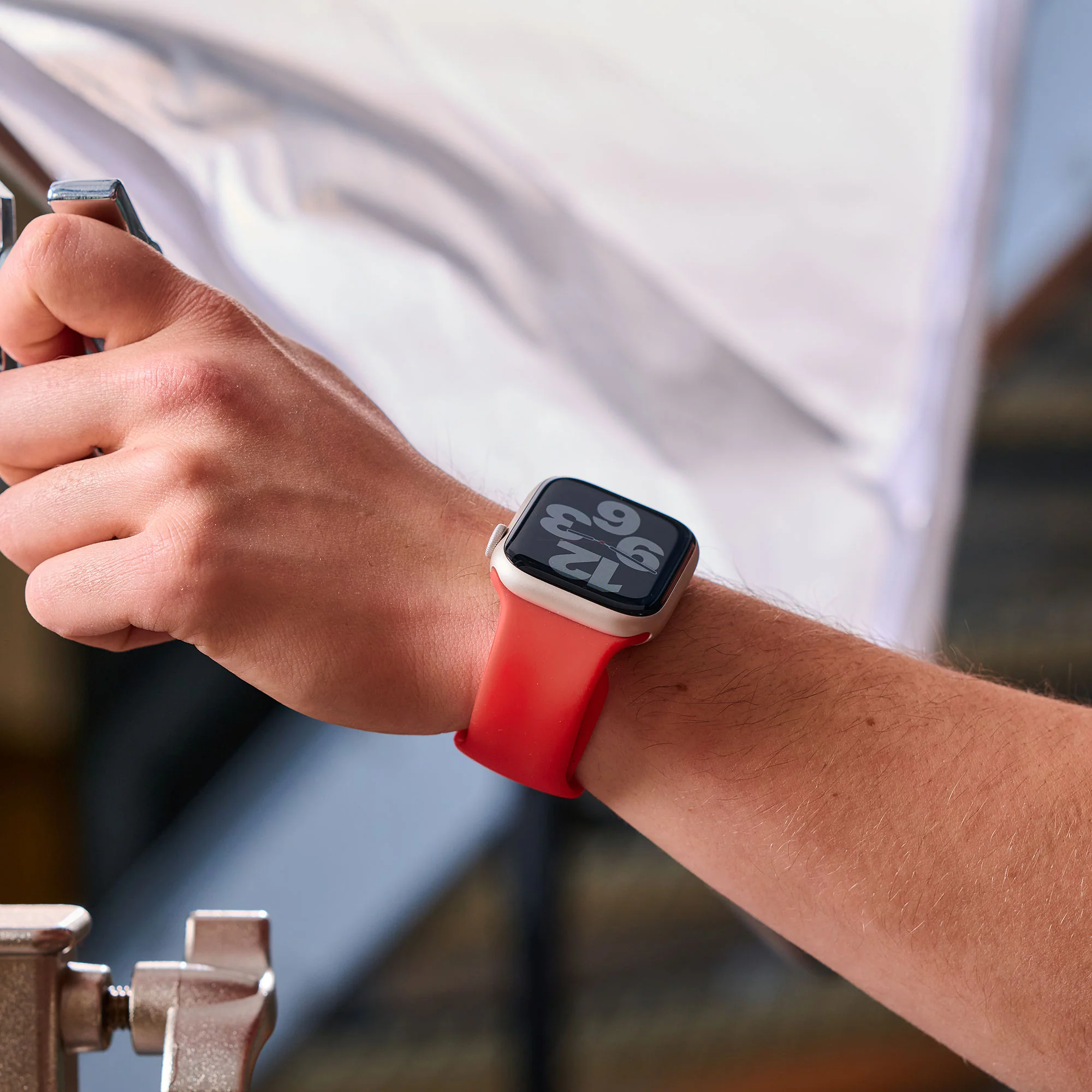 arktisband Apple Watch Silikonarmband "Aqua" - Image 60