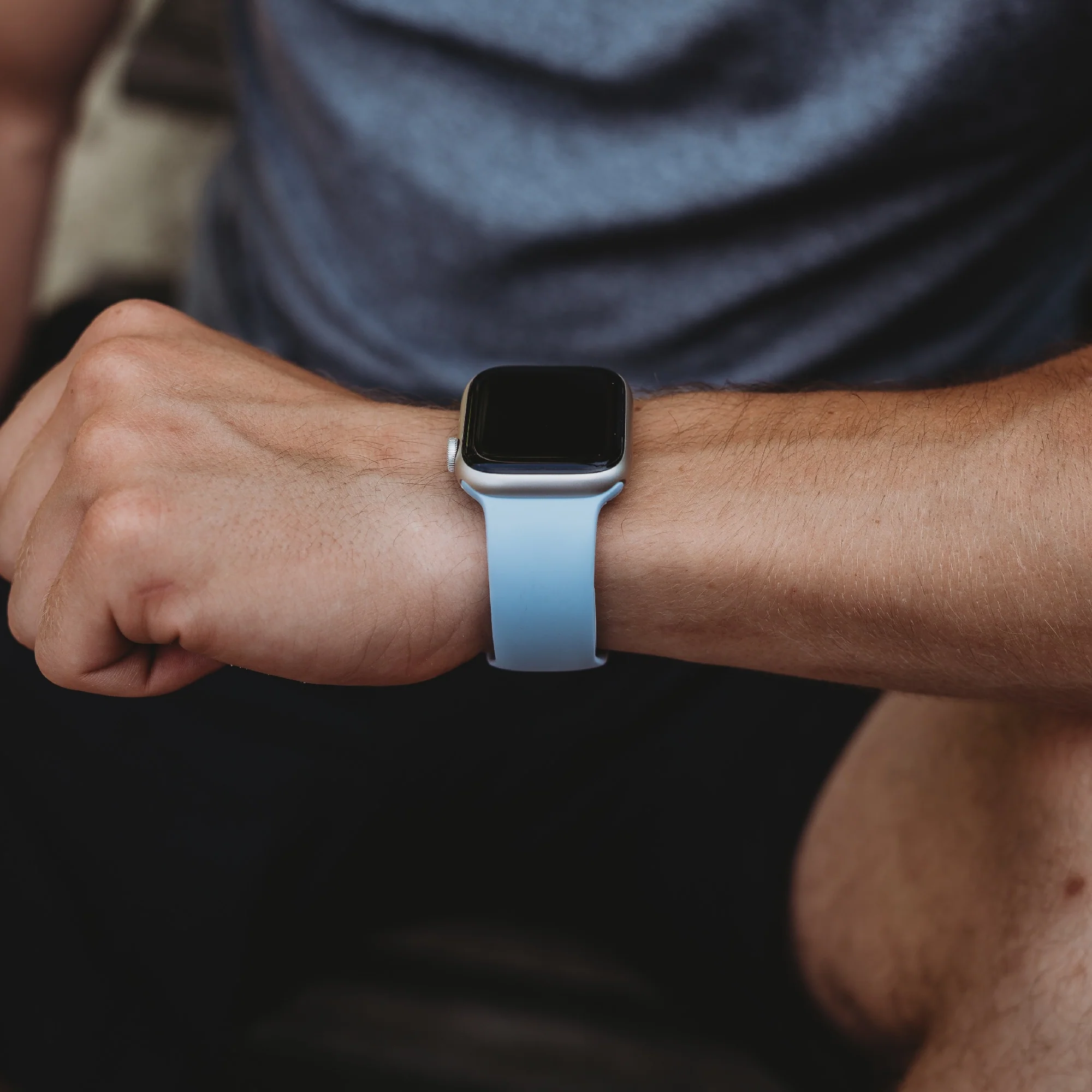 arktisband Apple Watch Silikonarmband "Aqua" - Image 69