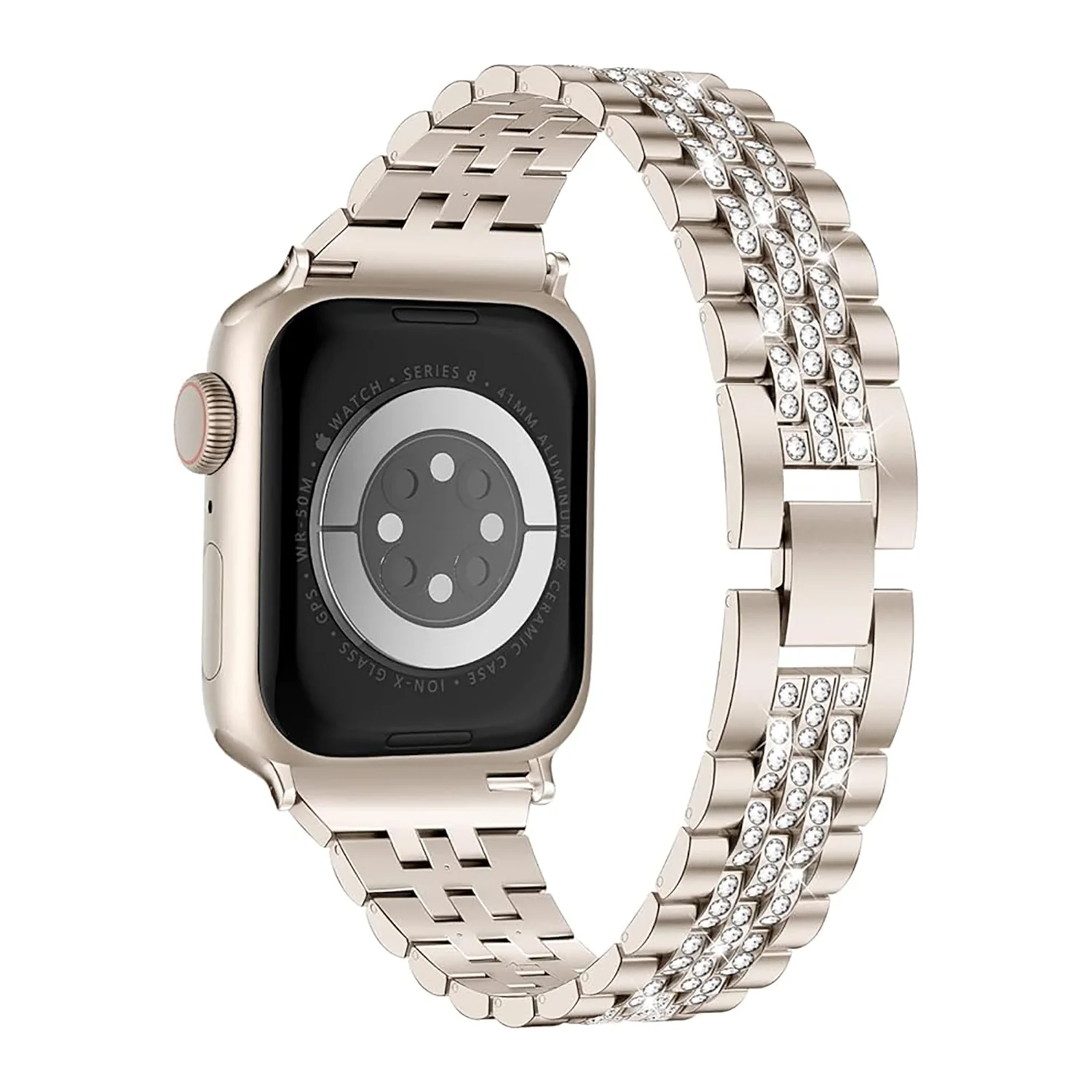 arktisband Apple Watch Gliederarmband "Diamonds"