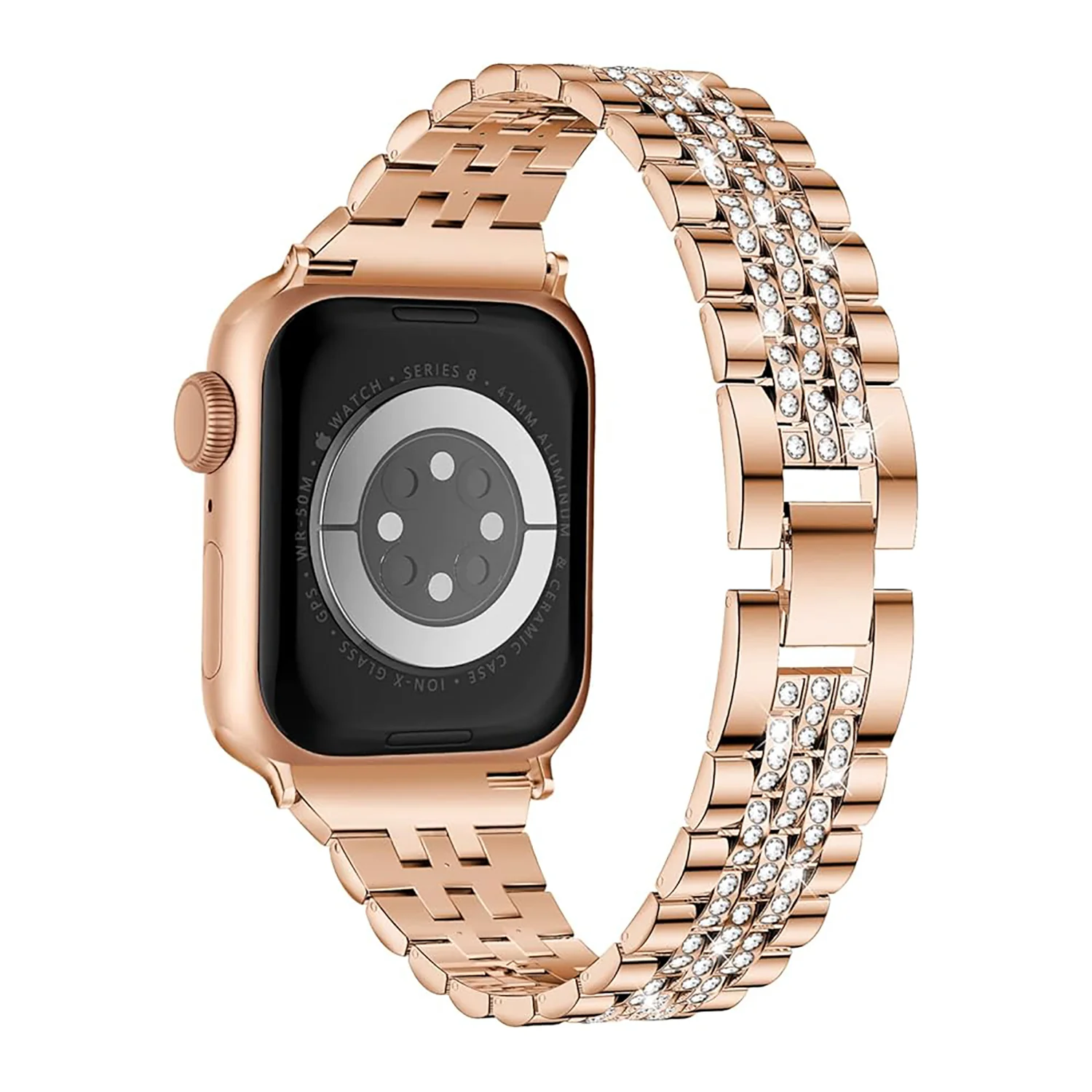 arktisband Apple Watch Gliederarmband "Diamonds" - Image 3