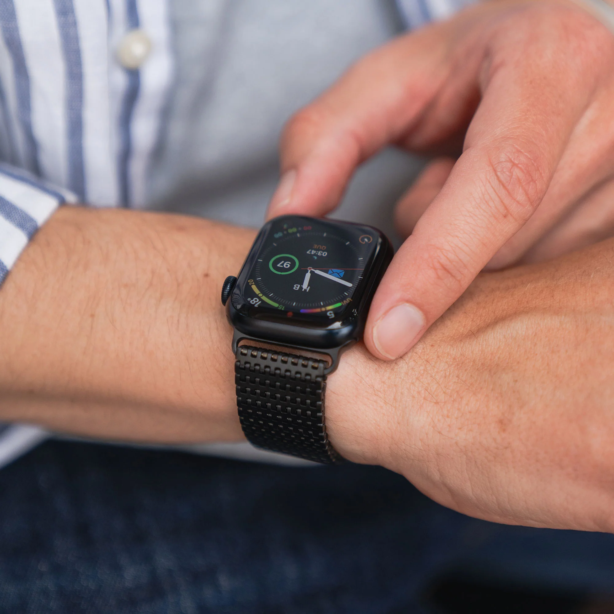 arktisband Apple Watch Edelstahl Armband „Aurora“ - Image 8