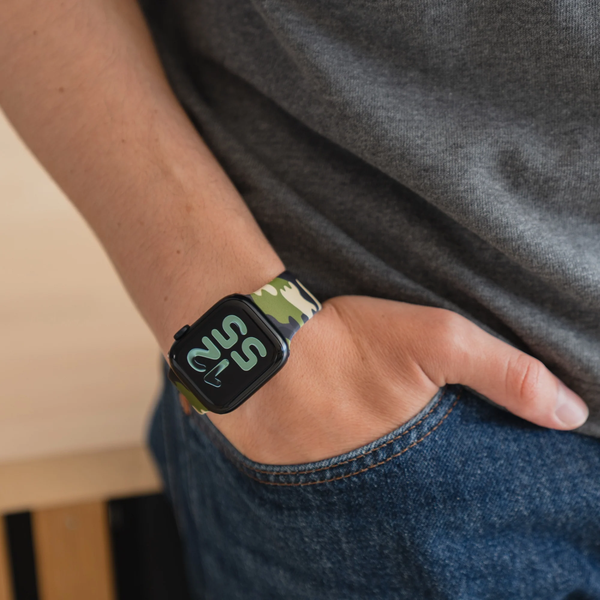arktisband Camouflage Apple Watch Armband - Image 4