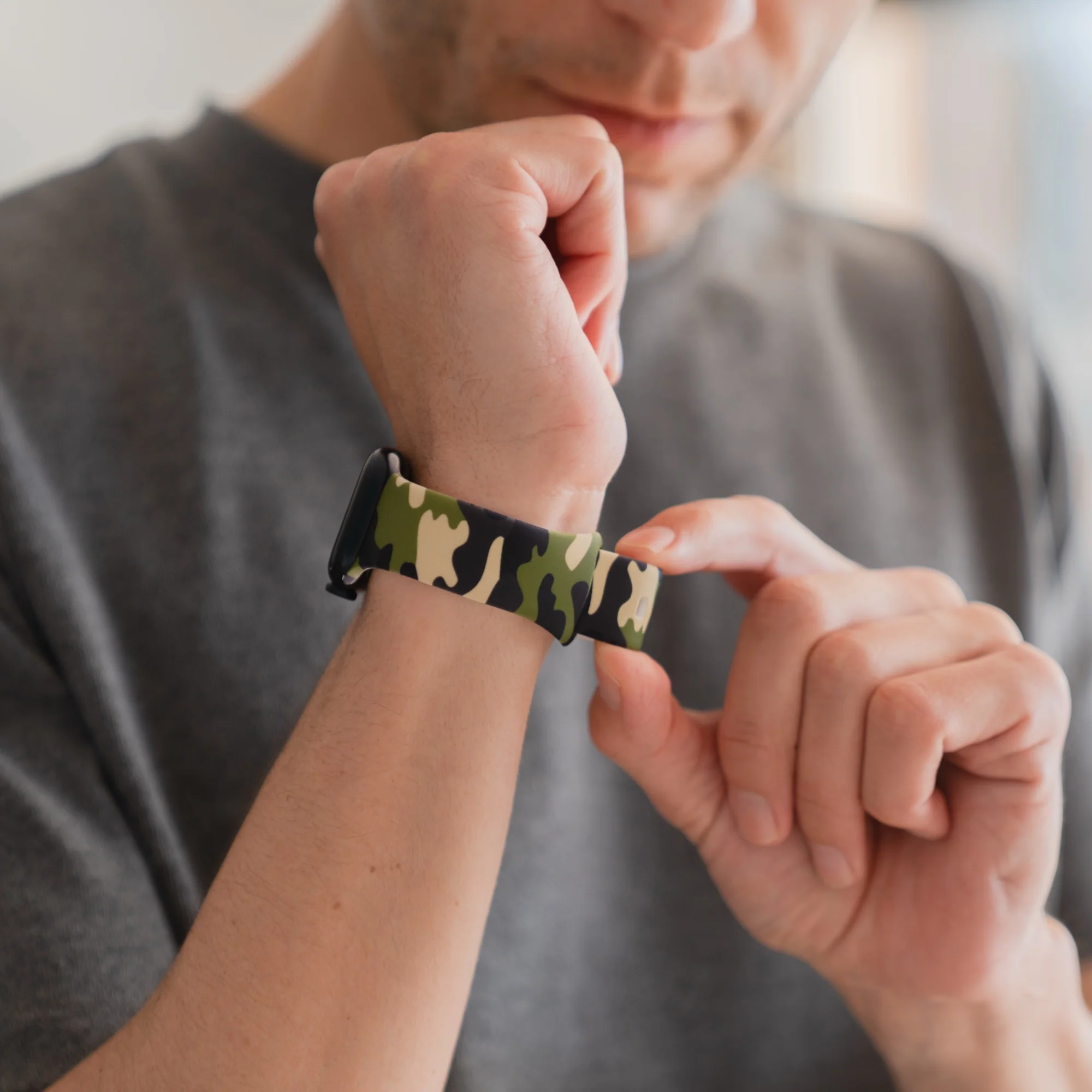 arktisband Camouflage Apple Watch Armband - Image 6