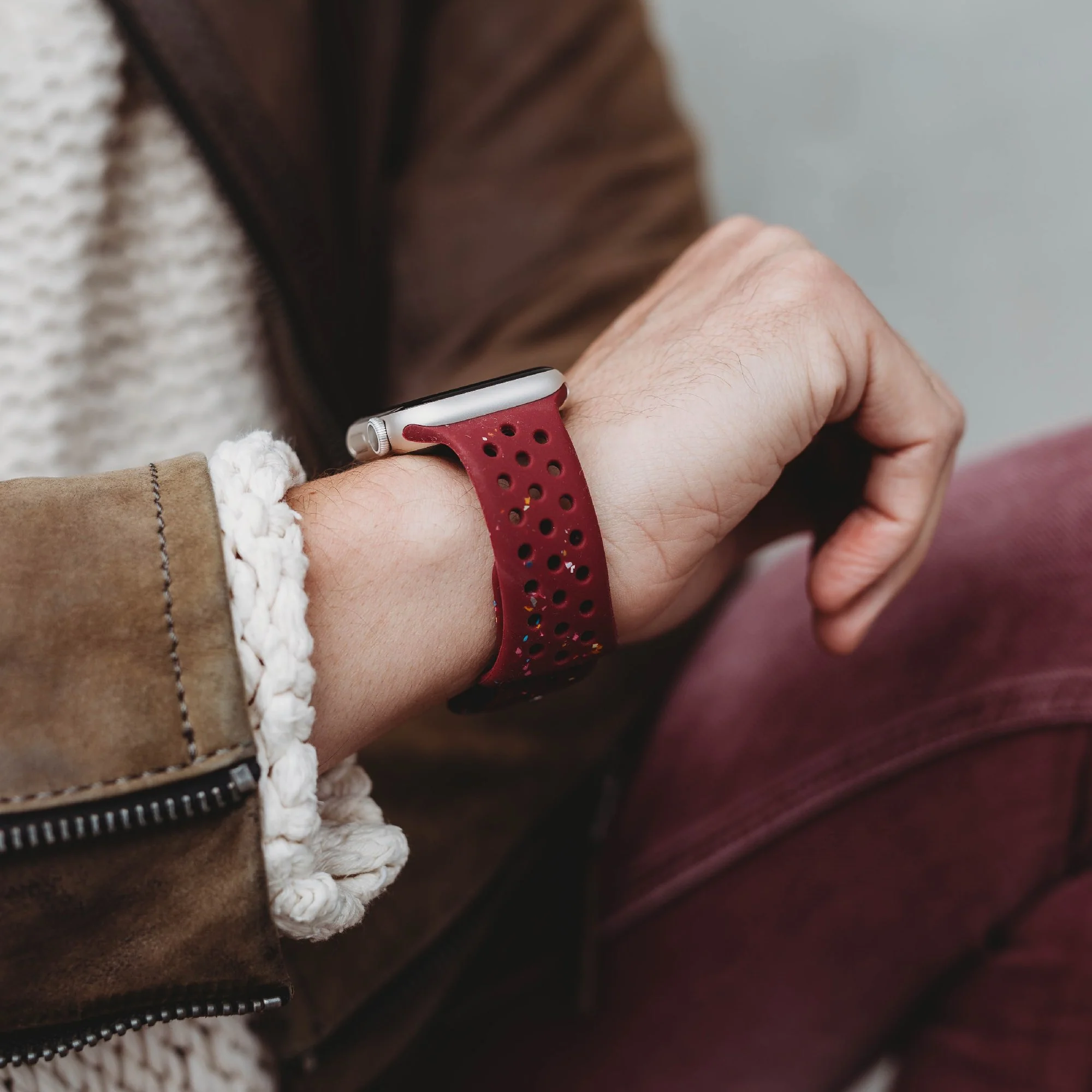 arktisband Apple Watch Silikonarmband "Carnival" - Image 36