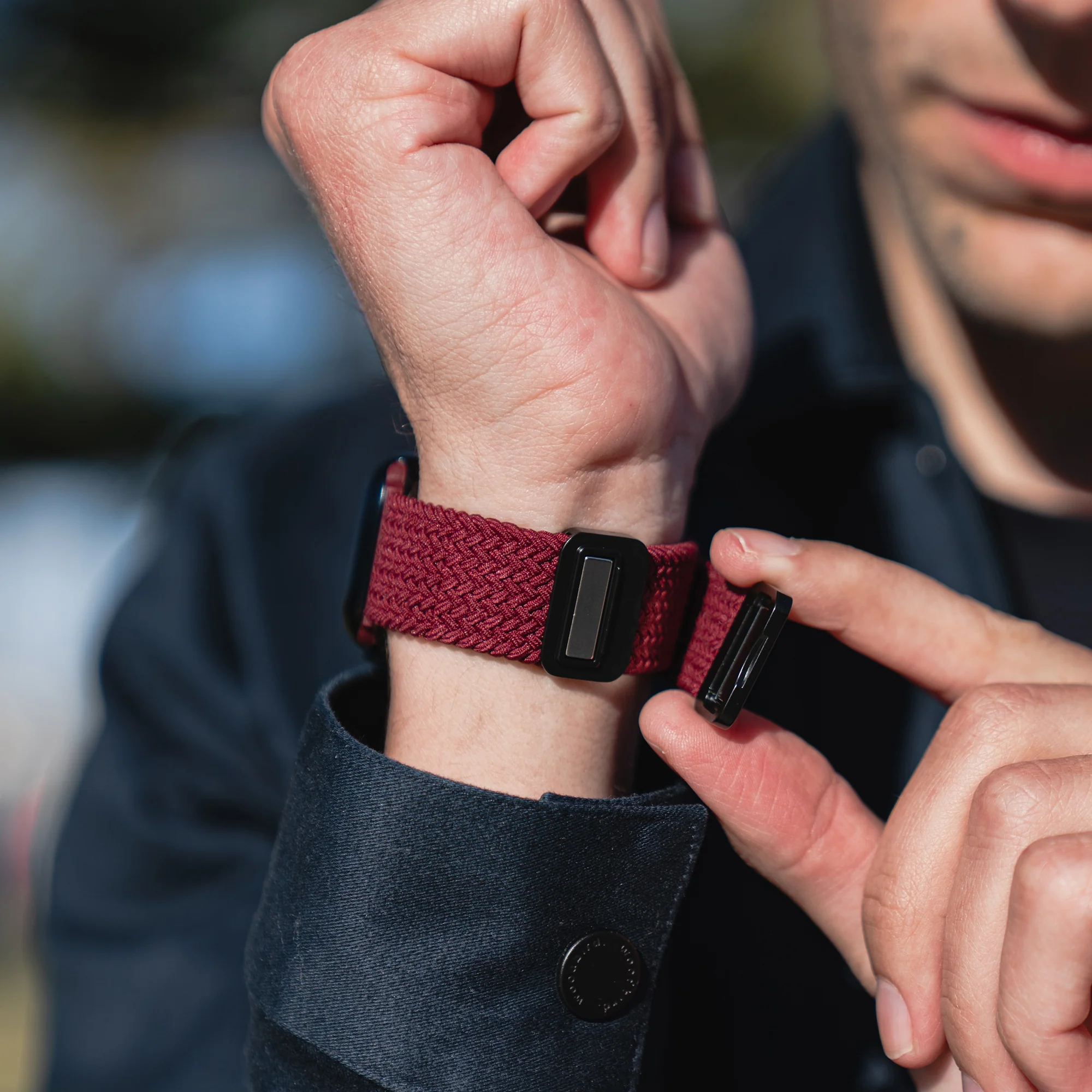 arktisband Geflochtenes Apple Watch Armband "Casual" mit Magnetverschluss - Image 108