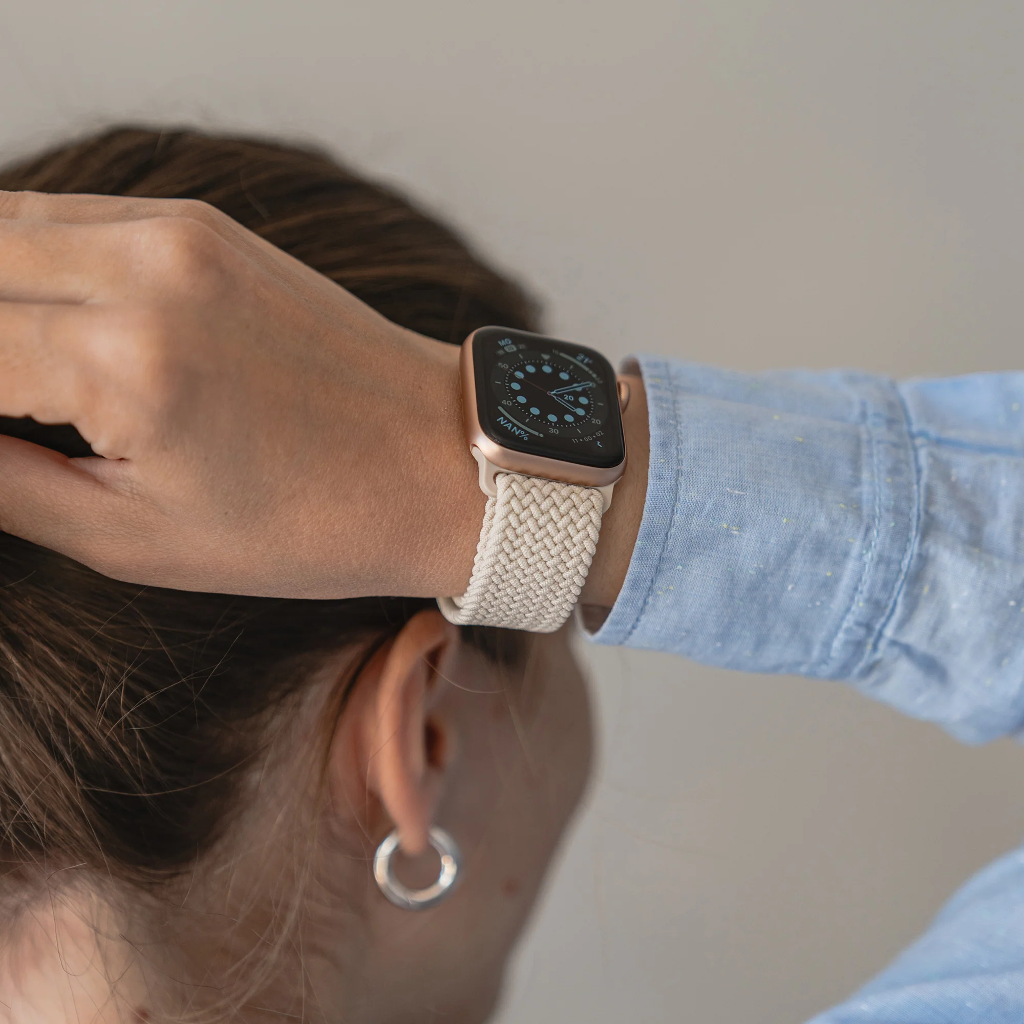 arktisband Geflochtenes Apple Watch Armband "Casual" mit Magnetverschluss - Image 15