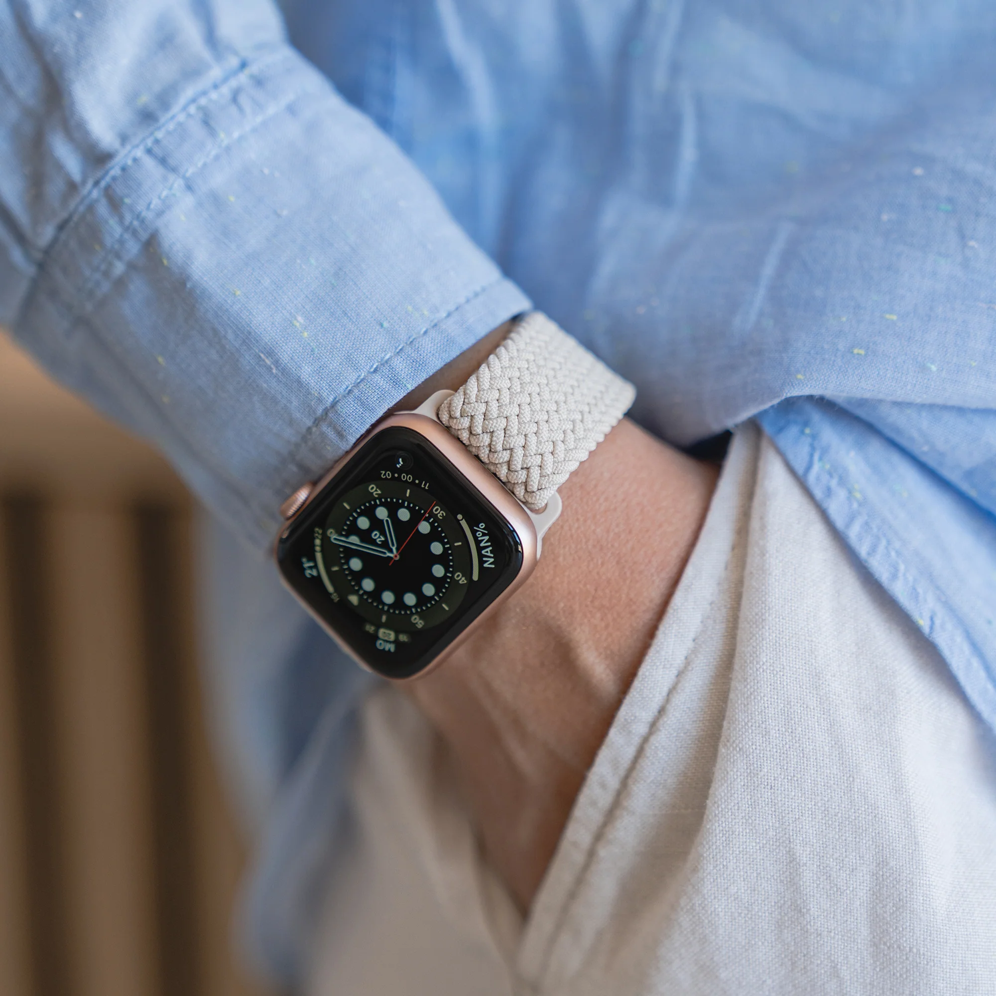 arktisband Geflochtenes Apple Watch Armband "Casual" mit Magnetverschluss - Image 16