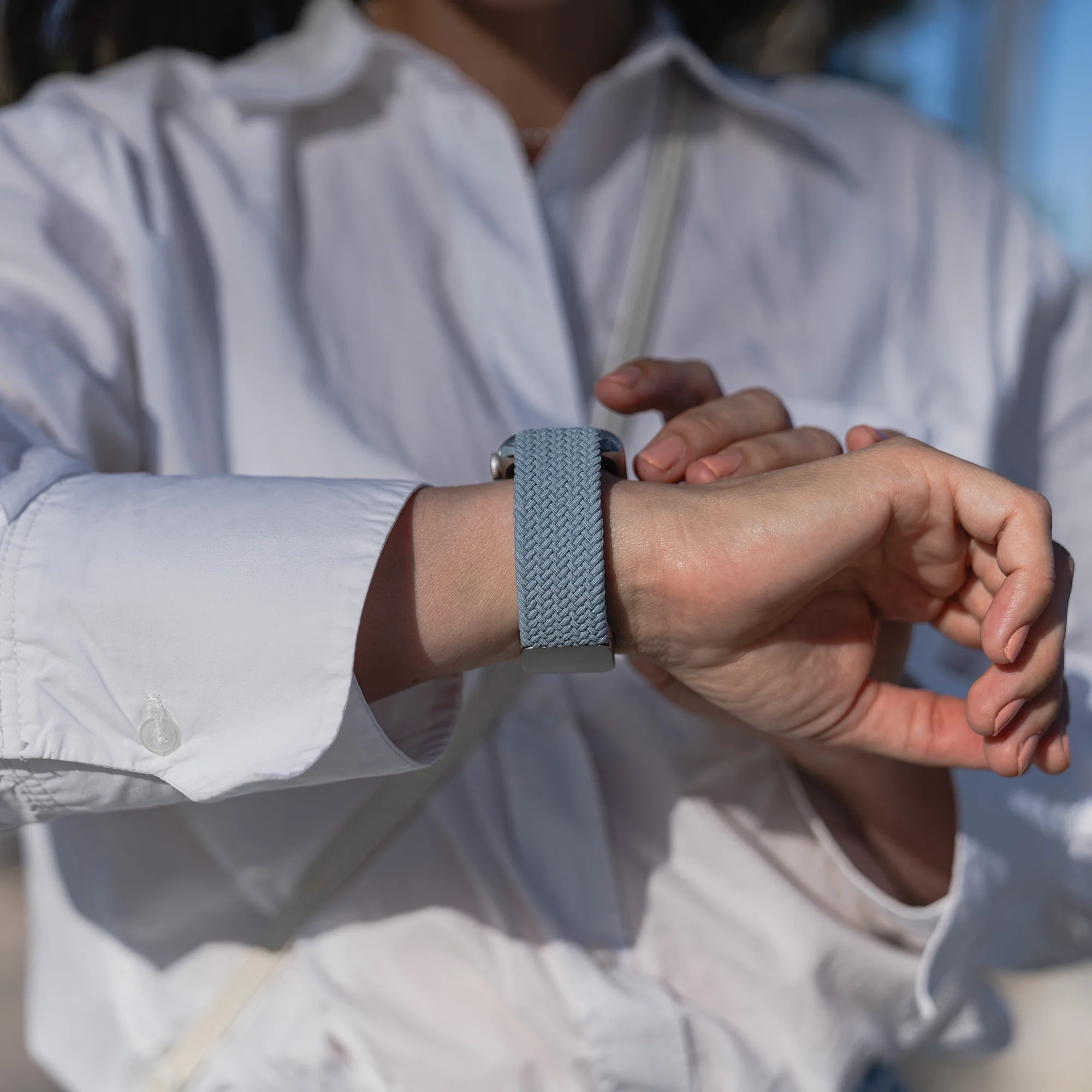 arktisband Geflochtenes Apple Watch Armband "Casual" mit Magnetverschluss - Image 166