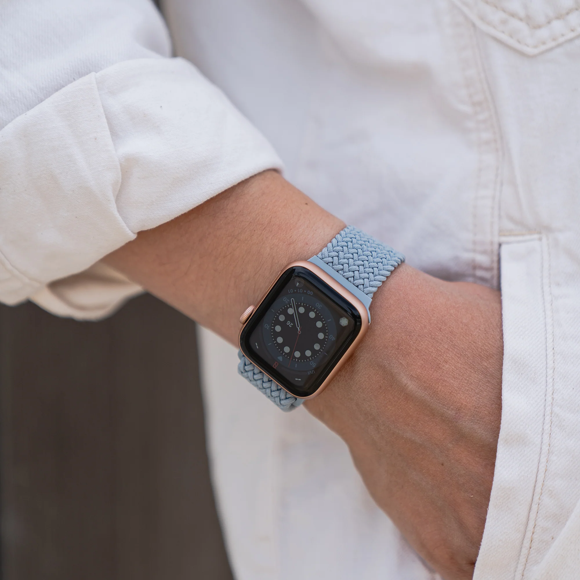 arktisband Geflochtenes Apple Watch Armband "Casual" mit Magnetverschluss - Image 176