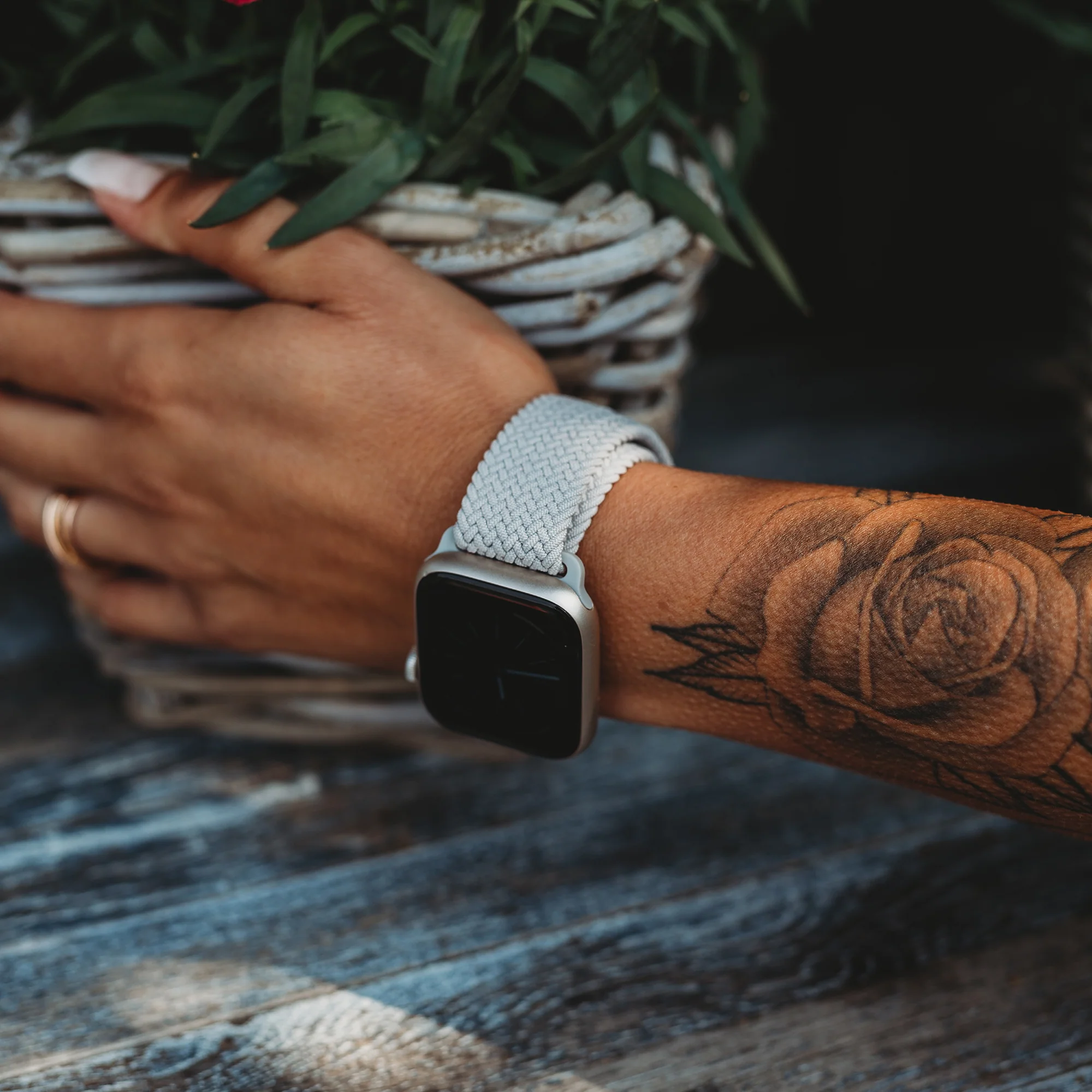 arktisband Geflochtenes Apple Watch Armband "Casual" mit Magnetverschluss - Image 181