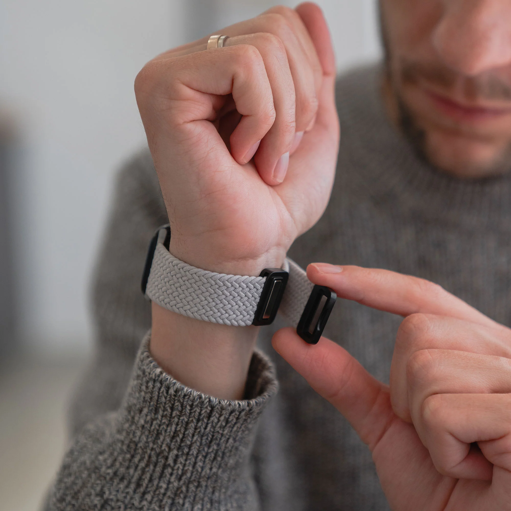 arktisband Geflochtenes Apple Watch Armband "Casual" mit Magnetverschluss - Image 185