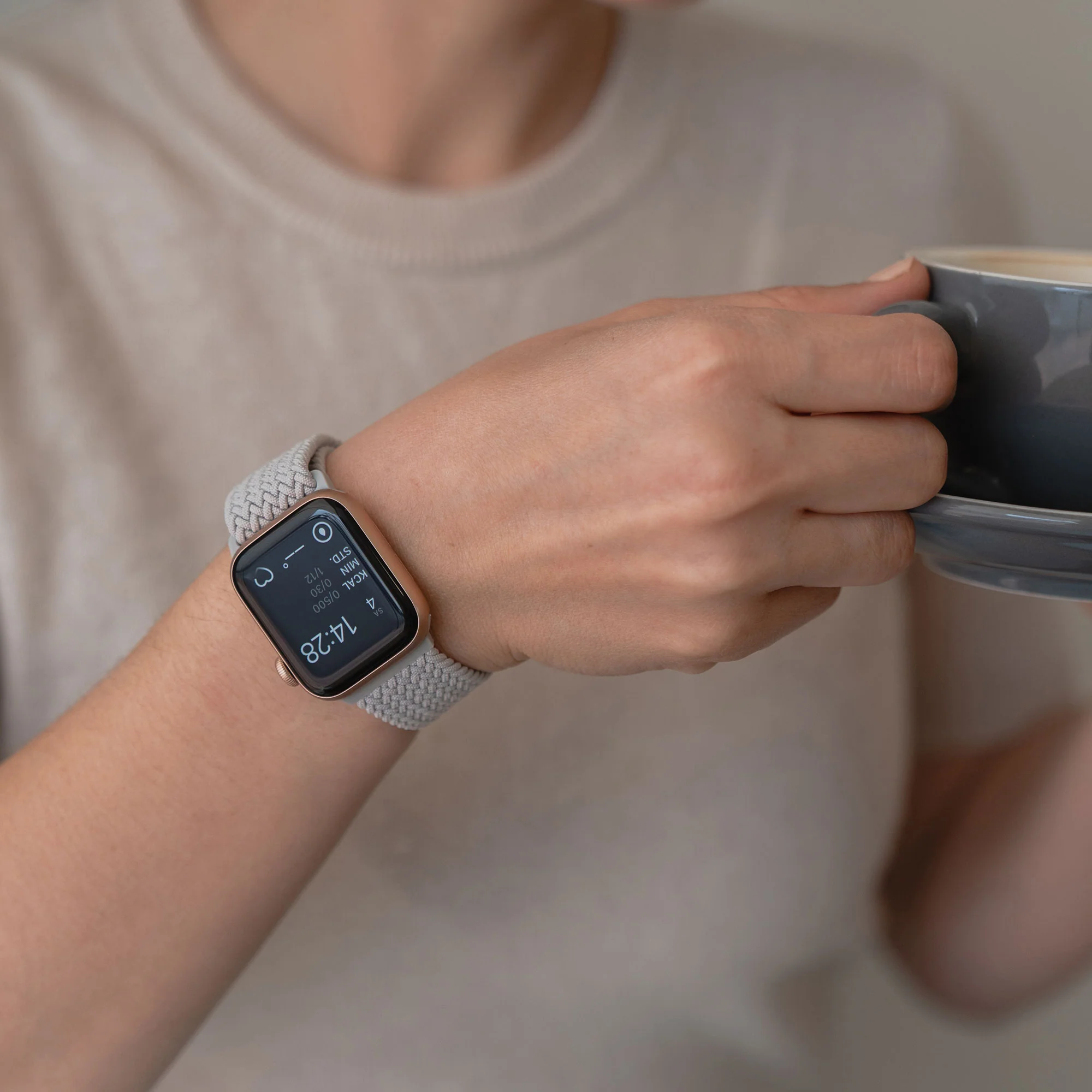 arktisband Geflochtenes Apple Watch Armband "Casual" mit Magnetverschluss - Image 189