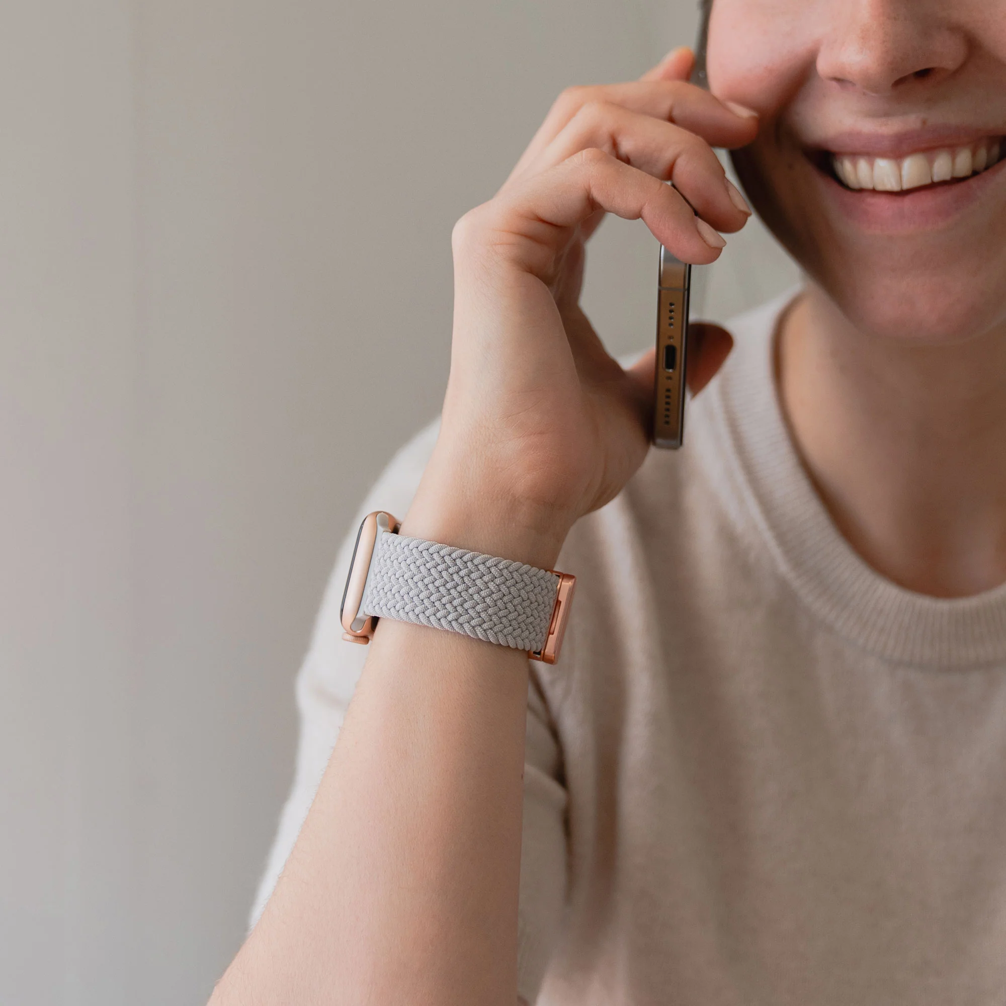 arktisband Geflochtenes Apple Watch Armband "Casual" mit Magnetverschluss - Image 190