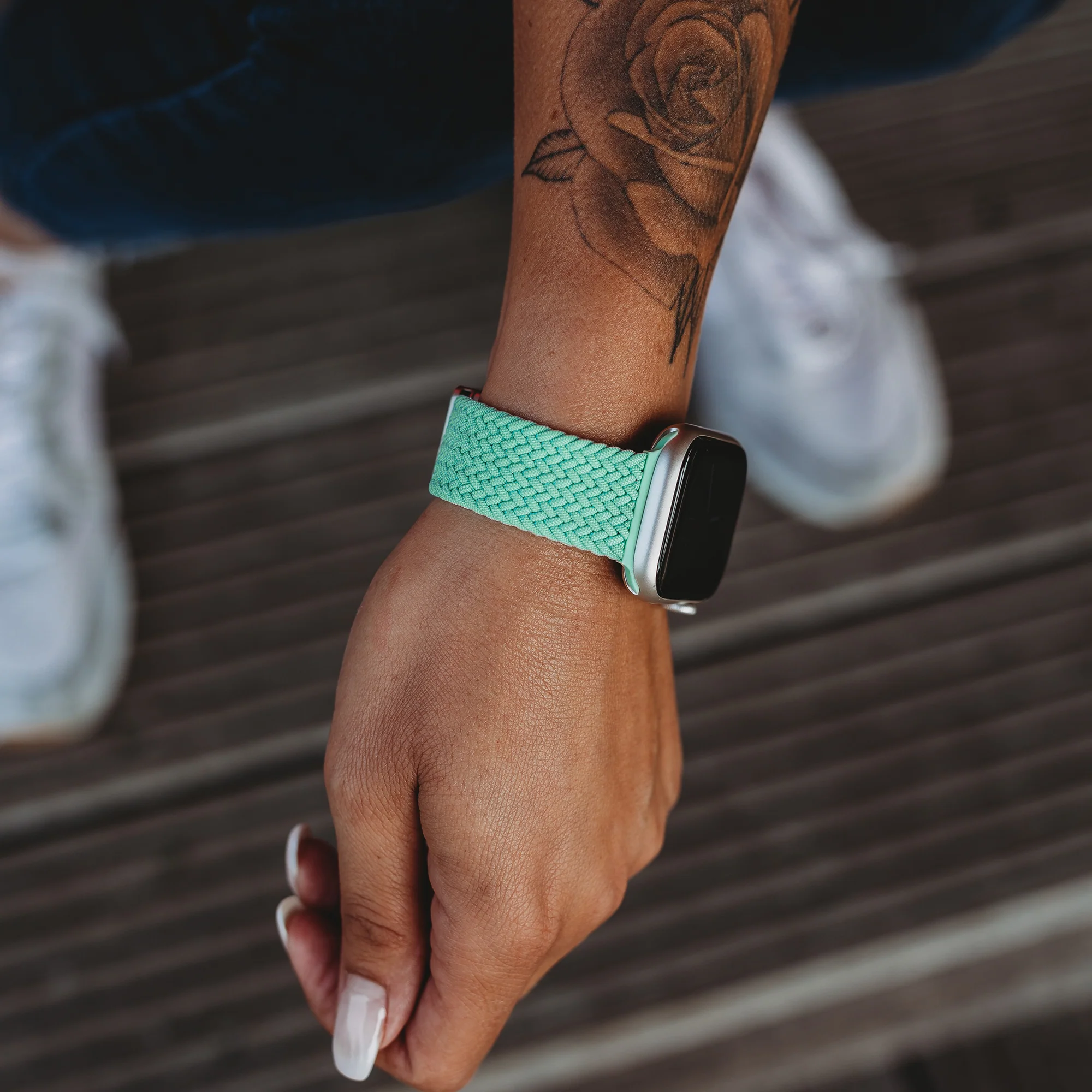 arktisband Geflochtenes Apple Watch Armband "Casual" mit Magnetverschluss - Image 195