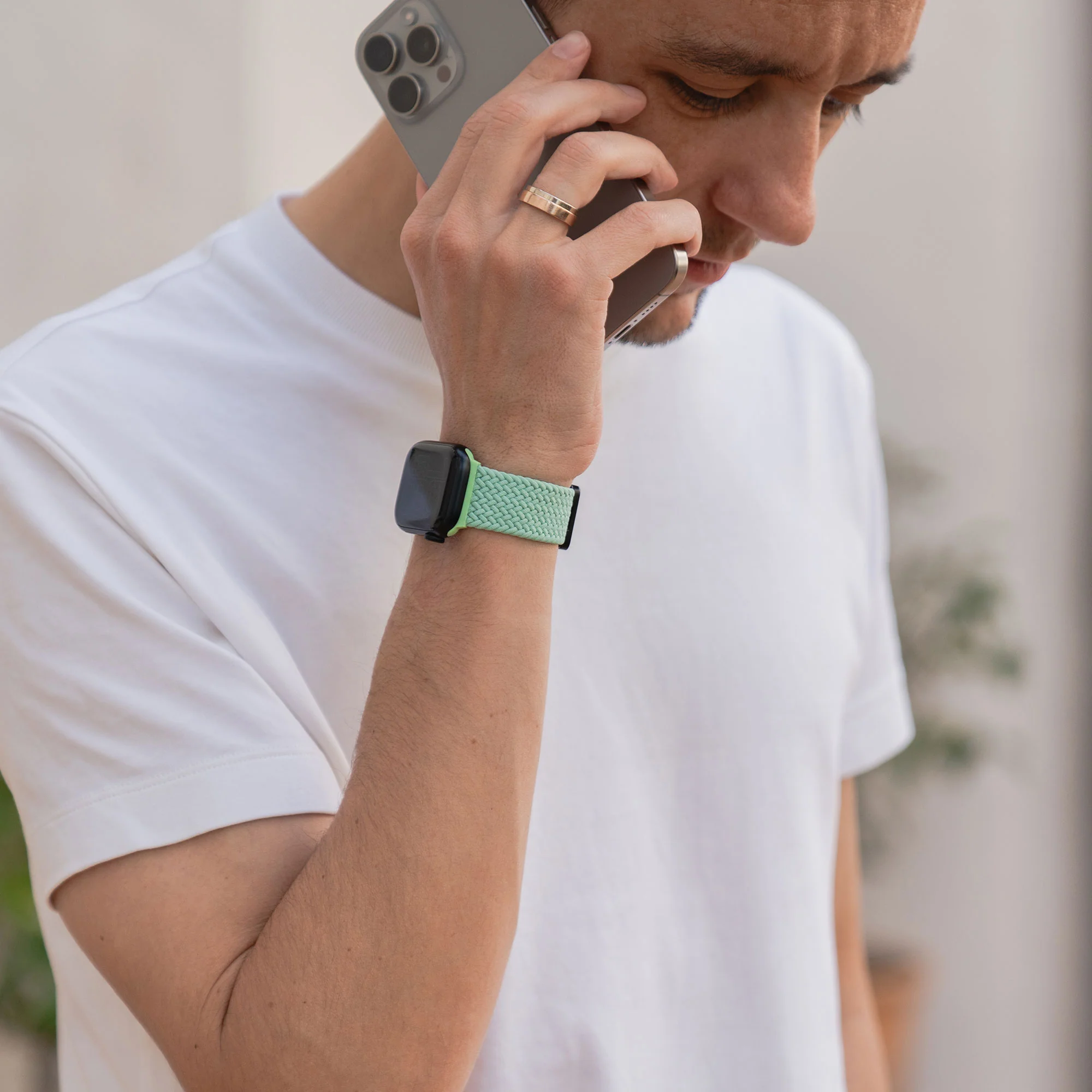 arktisband Geflochtenes Apple Watch Armband "Casual" mit Magnetverschluss - Image 199