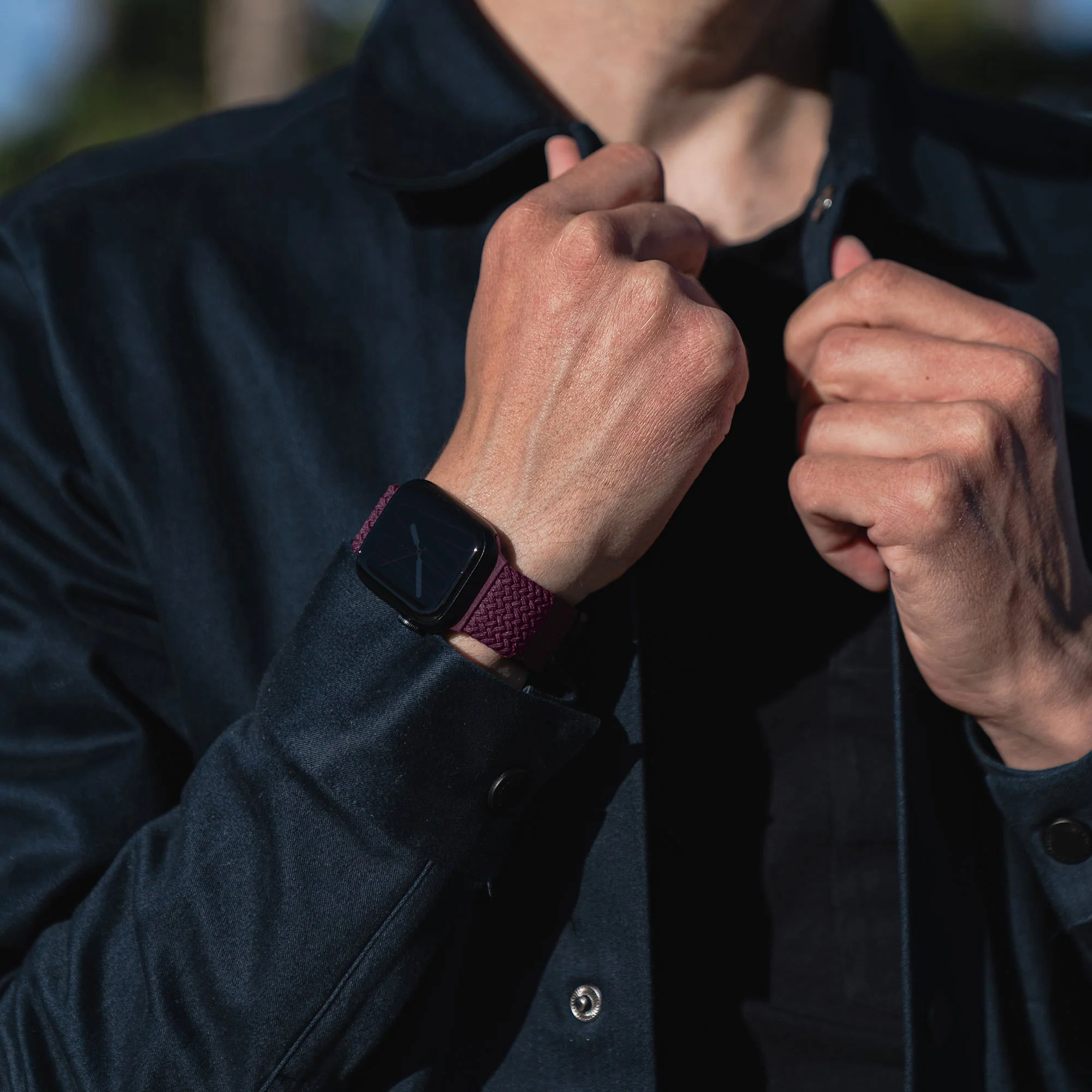 arktisband Geflochtenes Apple Watch Armband "Casual" mit Magnetverschluss - Image 212