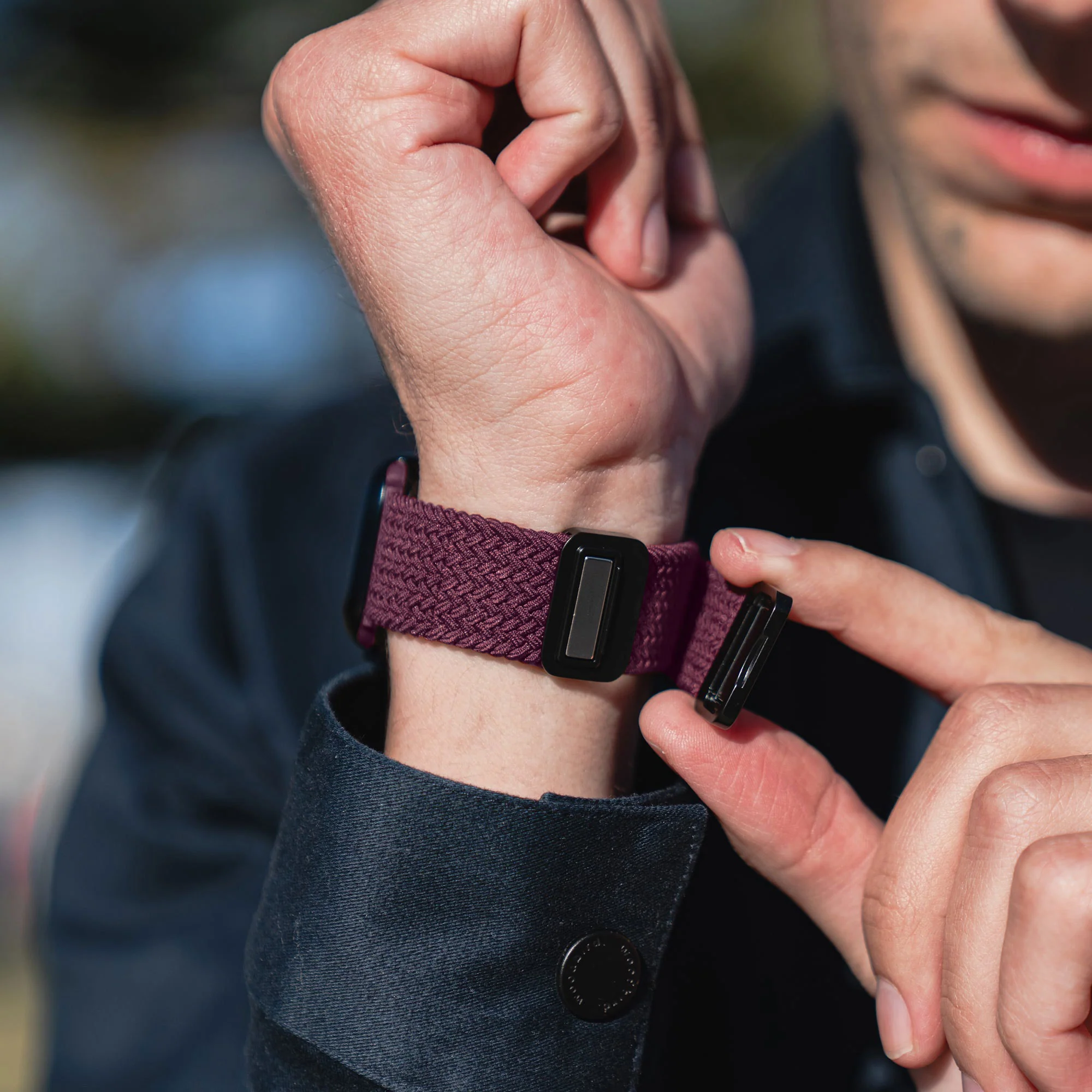 arktisband Geflochtenes Apple Watch Armband "Casual" mit Magnetverschluss - Image 215