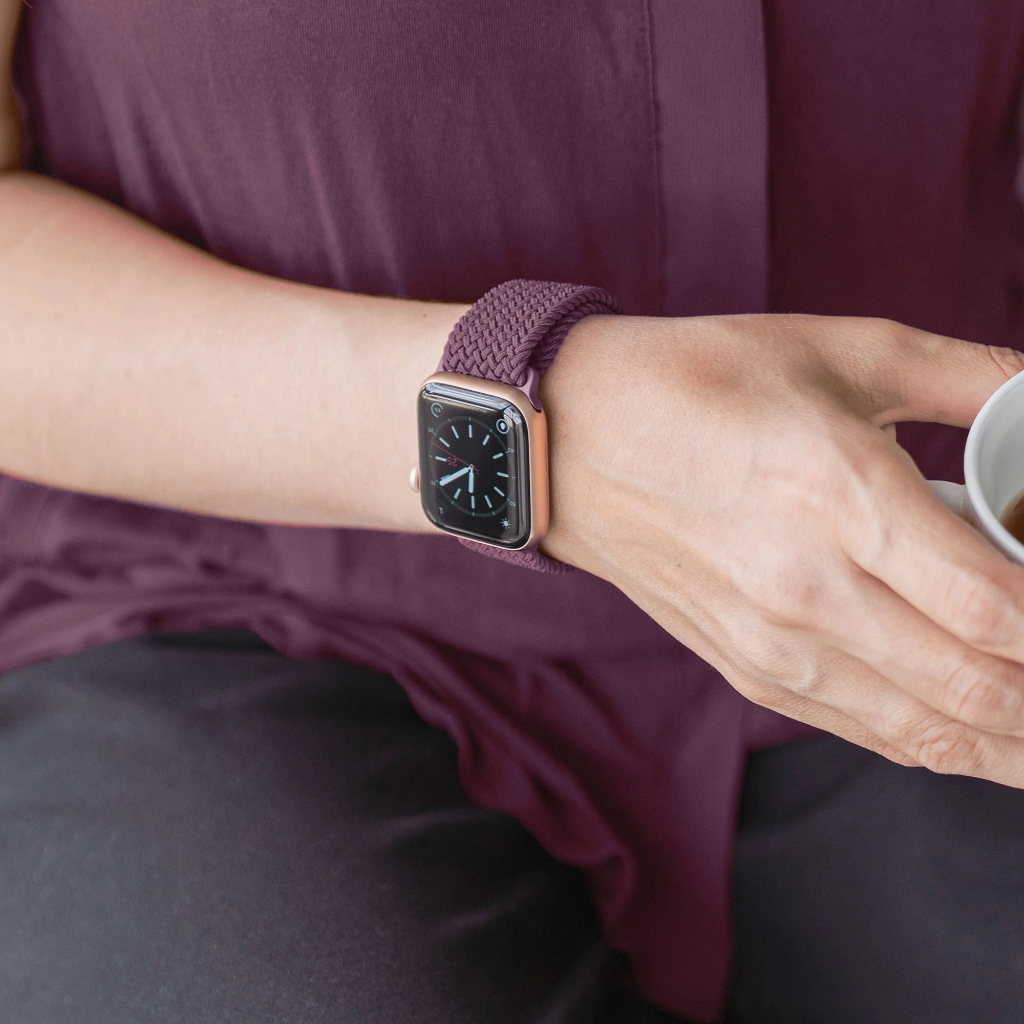 arktisband Geflochtenes Apple Watch Armband "Casual" mit Magnetverschluss - Image 218
