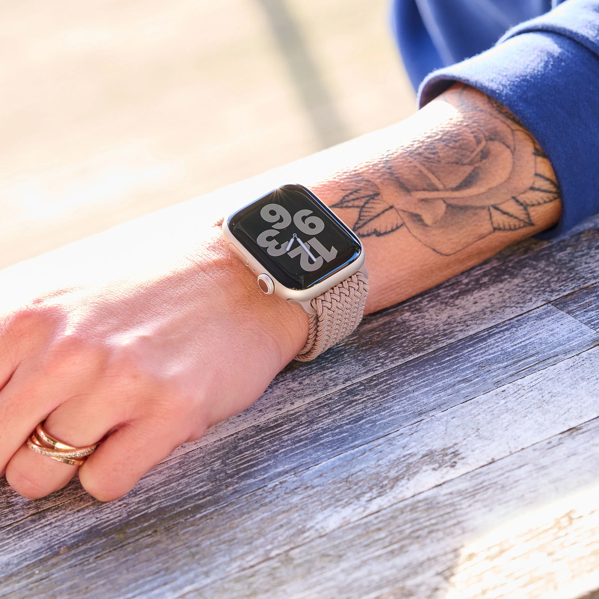 arktisband Geflochtenes Apple Watch Armband "Casual" mit Magnetverschluss - Image 222