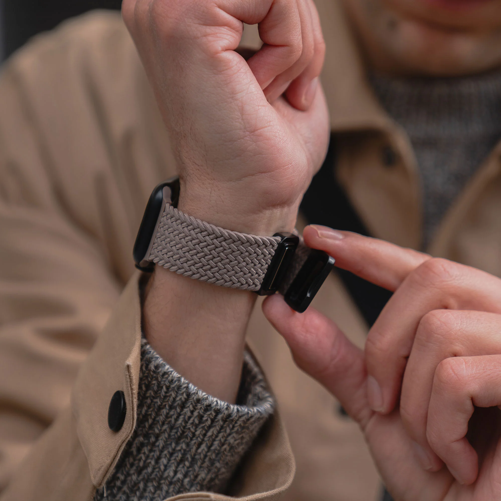 arktisband Geflochtenes Apple Watch Armband "Casual" mit Magnetverschluss - Image 230
