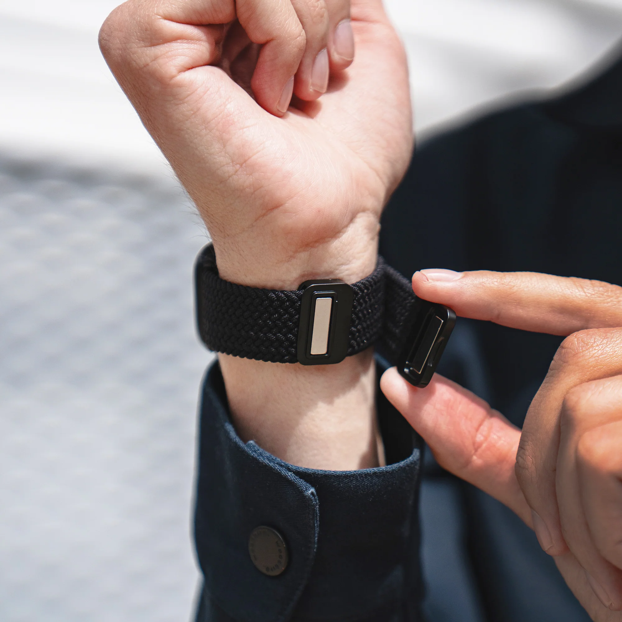arktisband Geflochtenes Apple Watch Armband "Casual" mit Magnetverschluss - Image 28