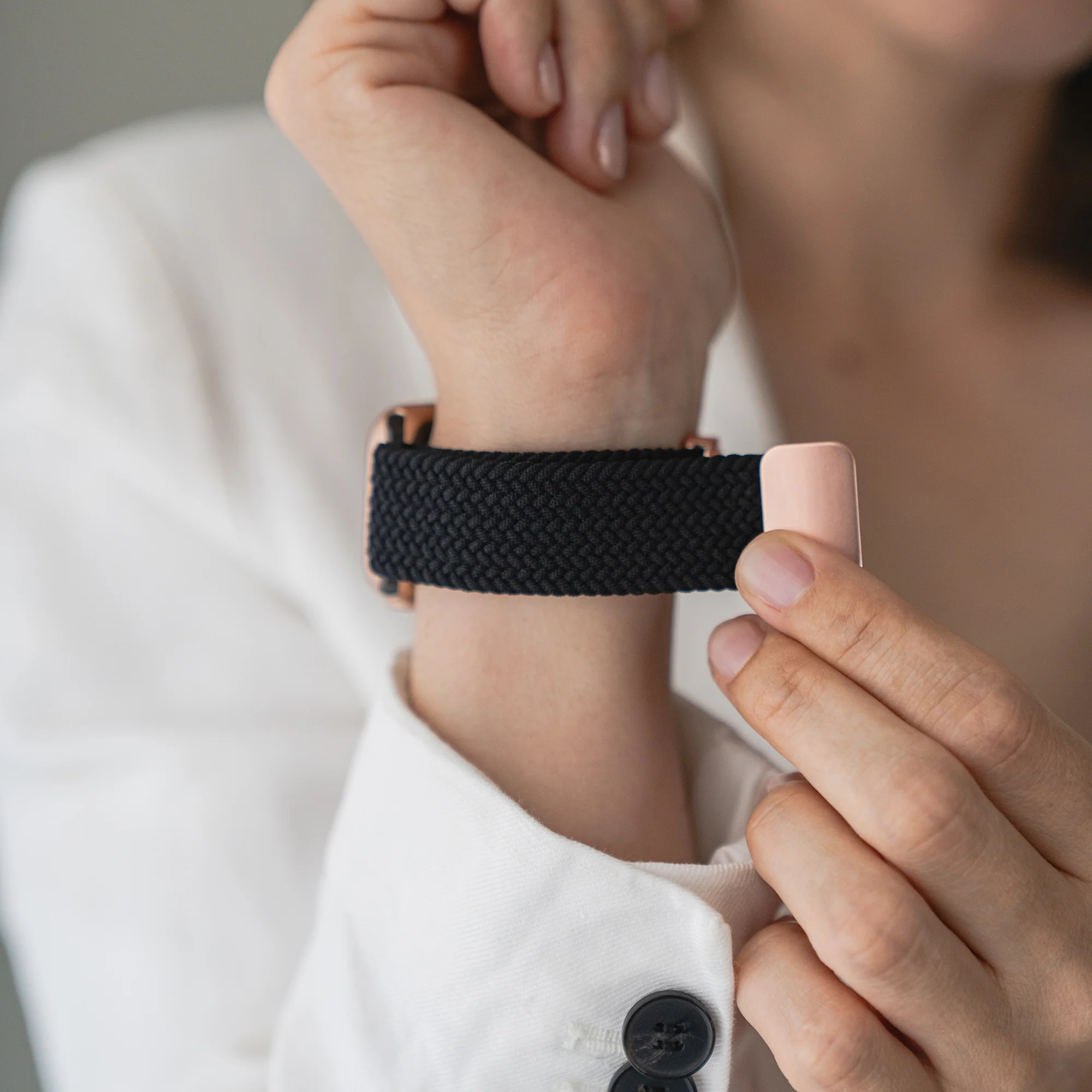 arktisband Geflochtenes Apple Watch Armband "Casual" mit Magnetverschluss - Image 32