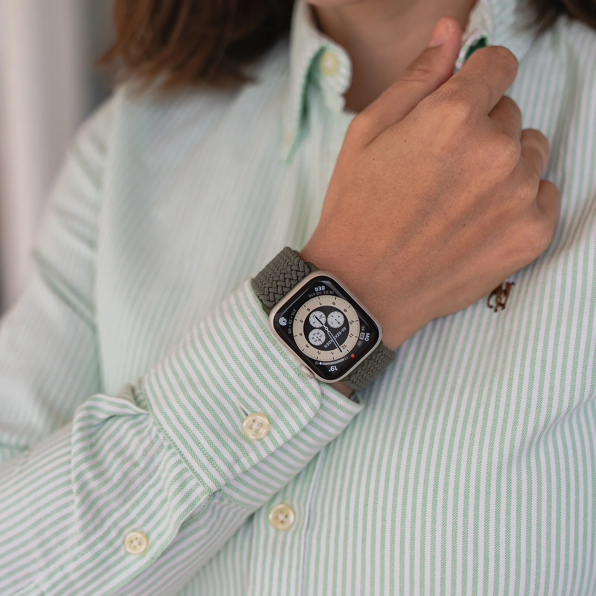 arktisband Geflochtenes Apple Watch Armband "Casual" mit Magnetverschluss - Image 35