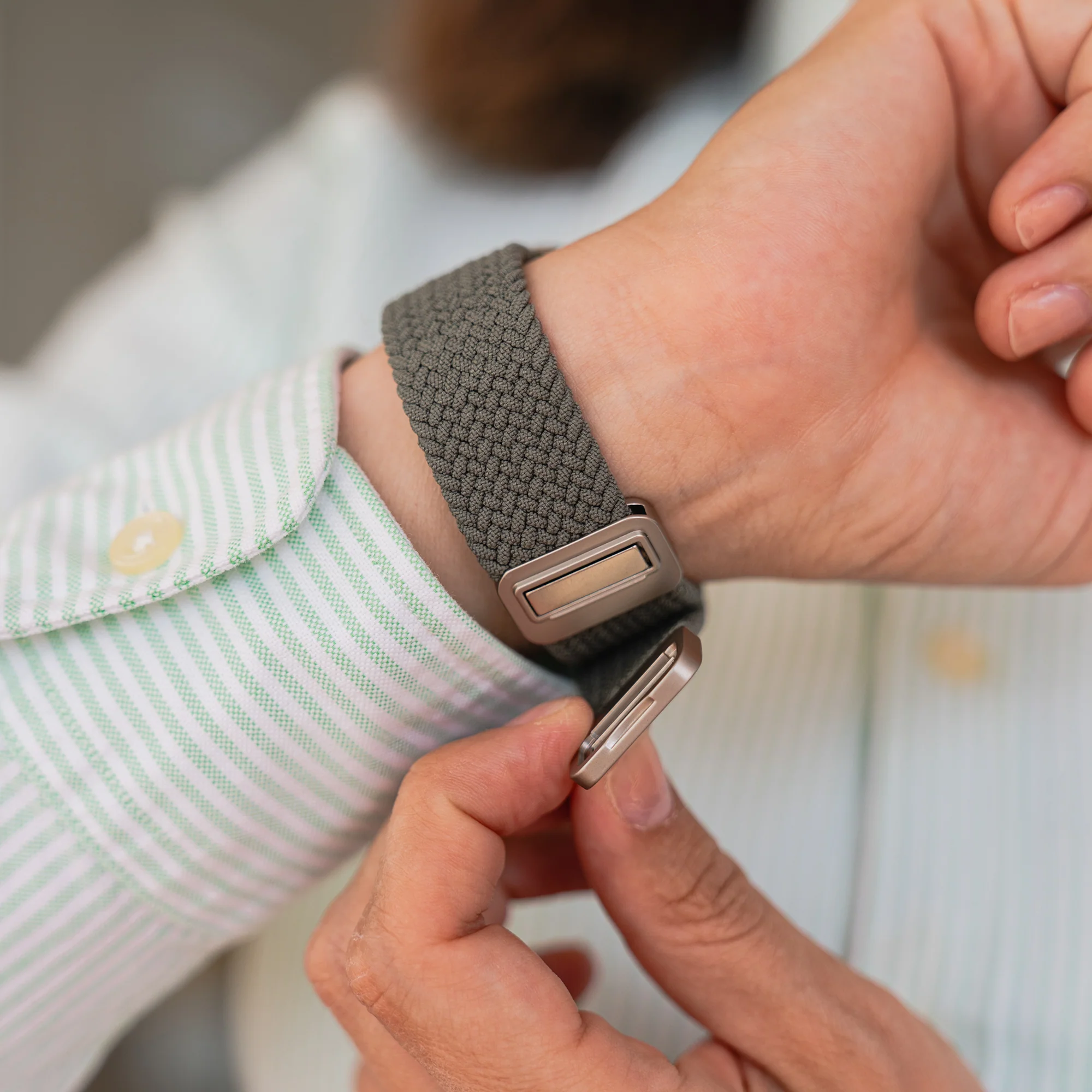 arktisband Geflochtenes Apple Watch Armband "Casual" mit Magnetverschluss - Image 37