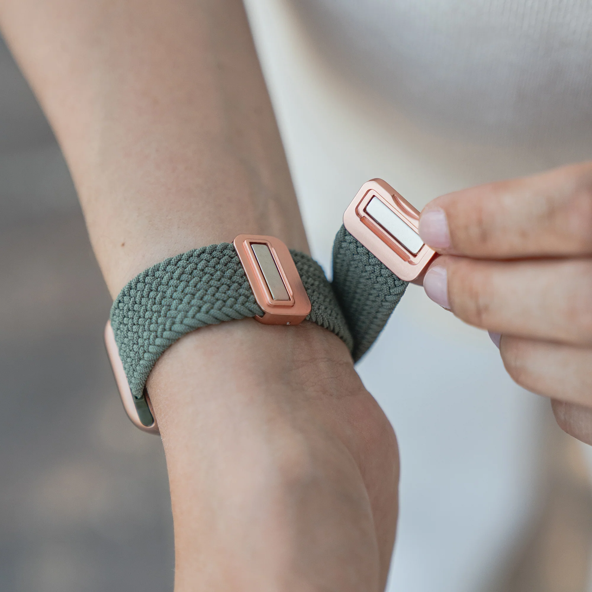arktisband Geflochtenes Apple Watch Armband "Casual" mit Magnetverschluss - Image 45