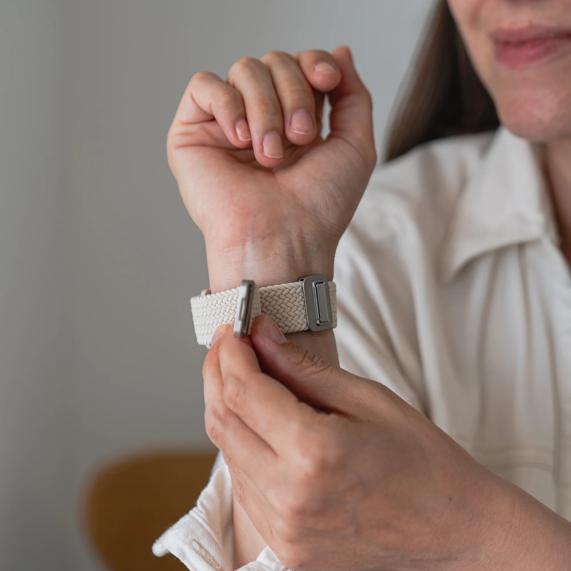 arktisband Geflochtenes Apple Watch Armband "Casual" mit Magnetverschluss - Image 5