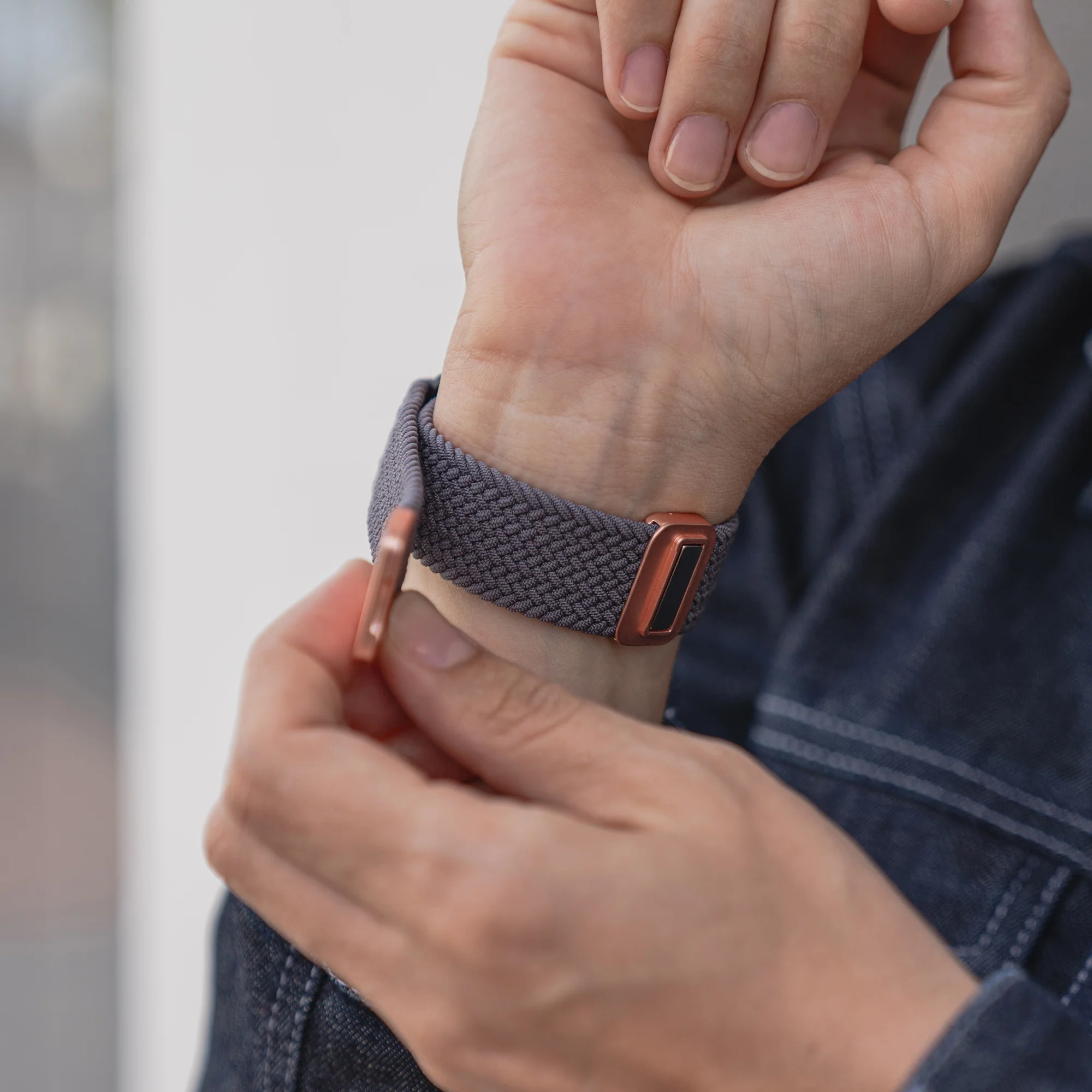 arktisband Geflochtenes Apple Watch Armband "Casual" mit Magnetverschluss - Image 58