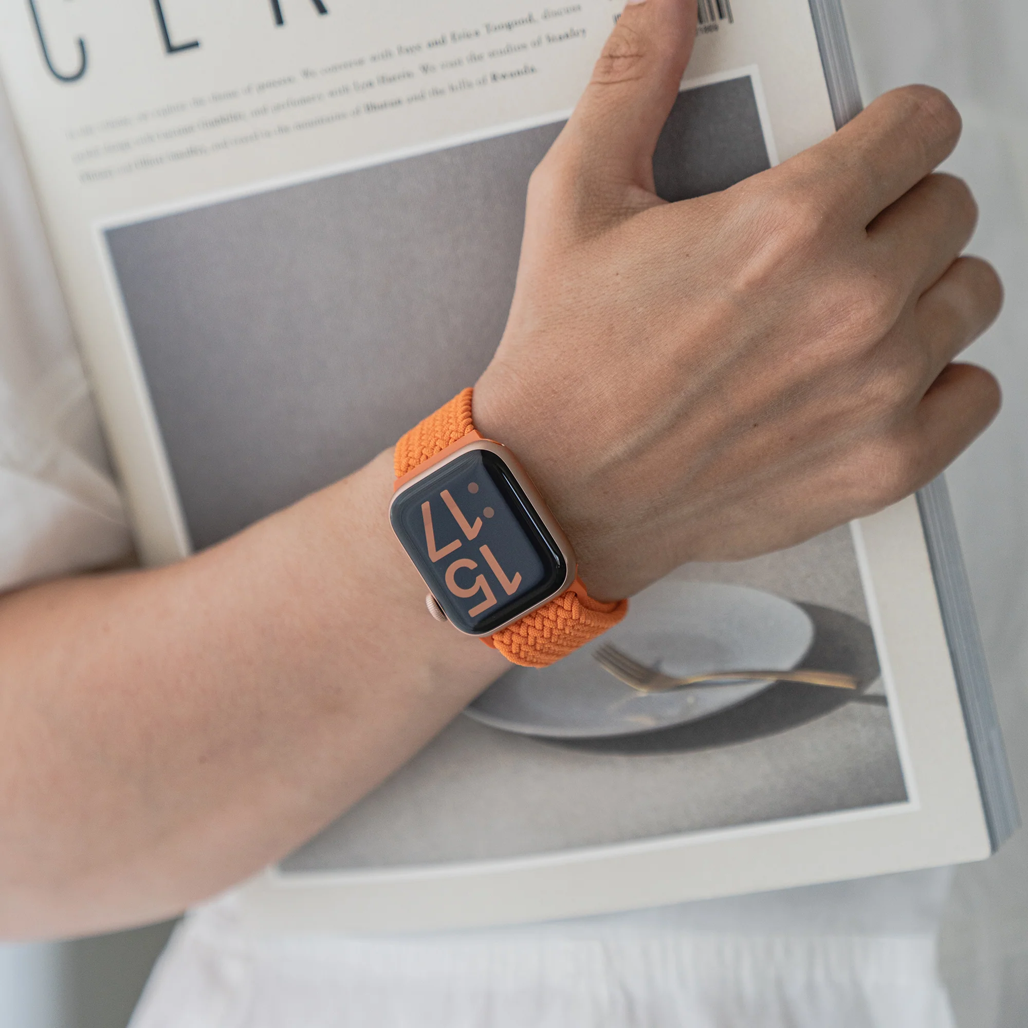 arktisband Geflochtenes Apple Watch Armband "Casual" mit Magnetverschluss - Image 72