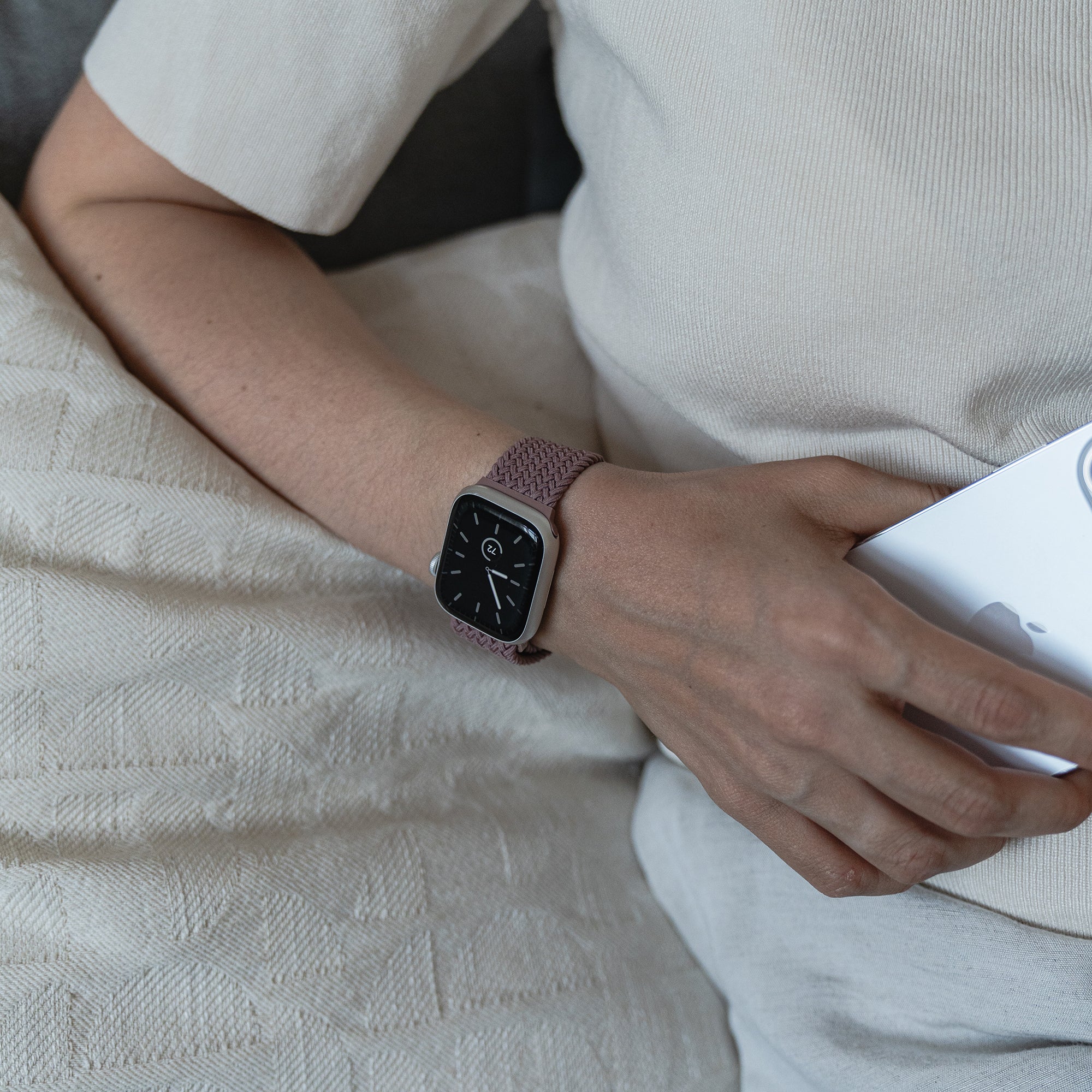 arktisband Geflochtenes Apple Watch Armband "Casual" mit Magnetverschluss - Image 77