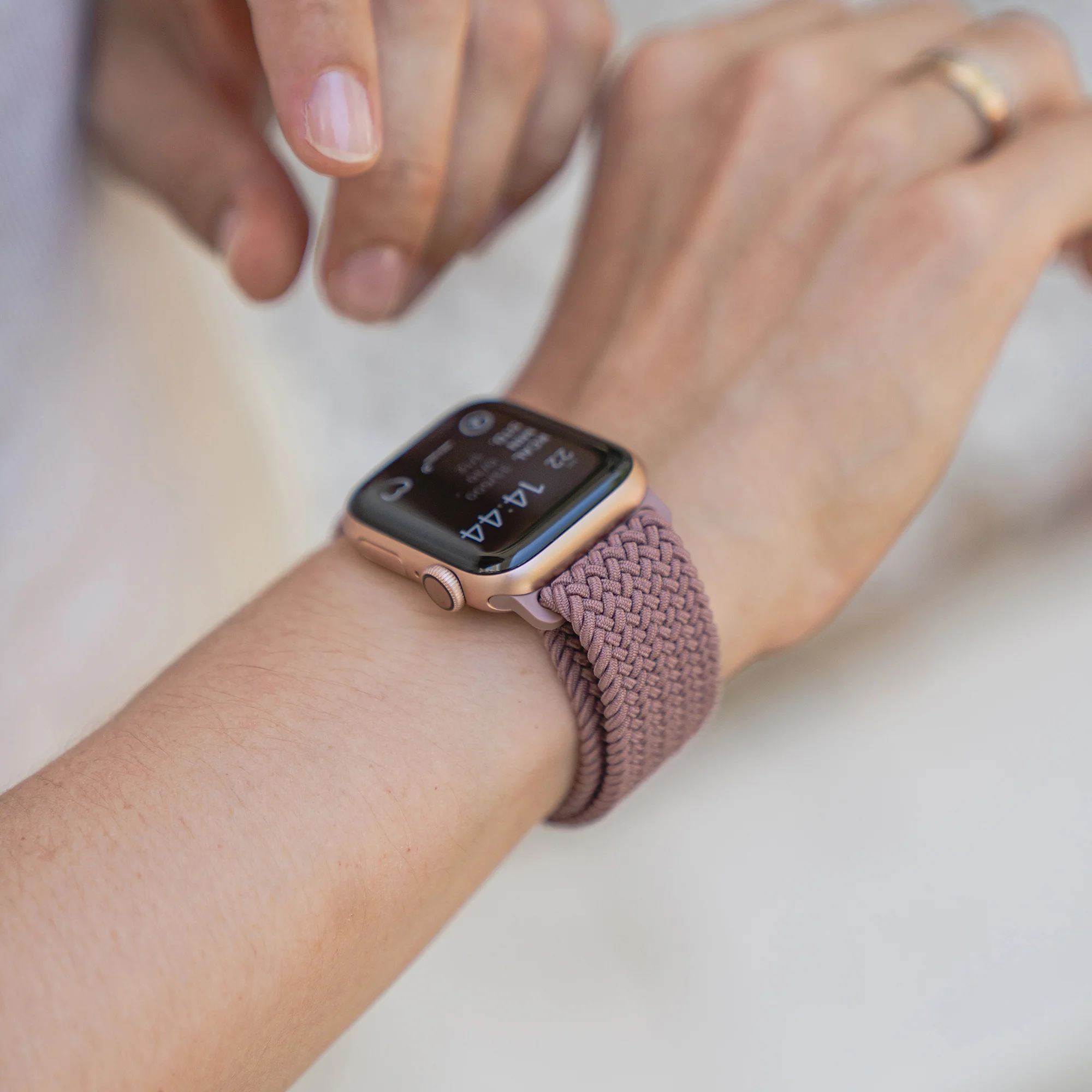 arktisband Geflochtenes Apple Watch Armband "Casual" mit Magnetverschluss - Image 82