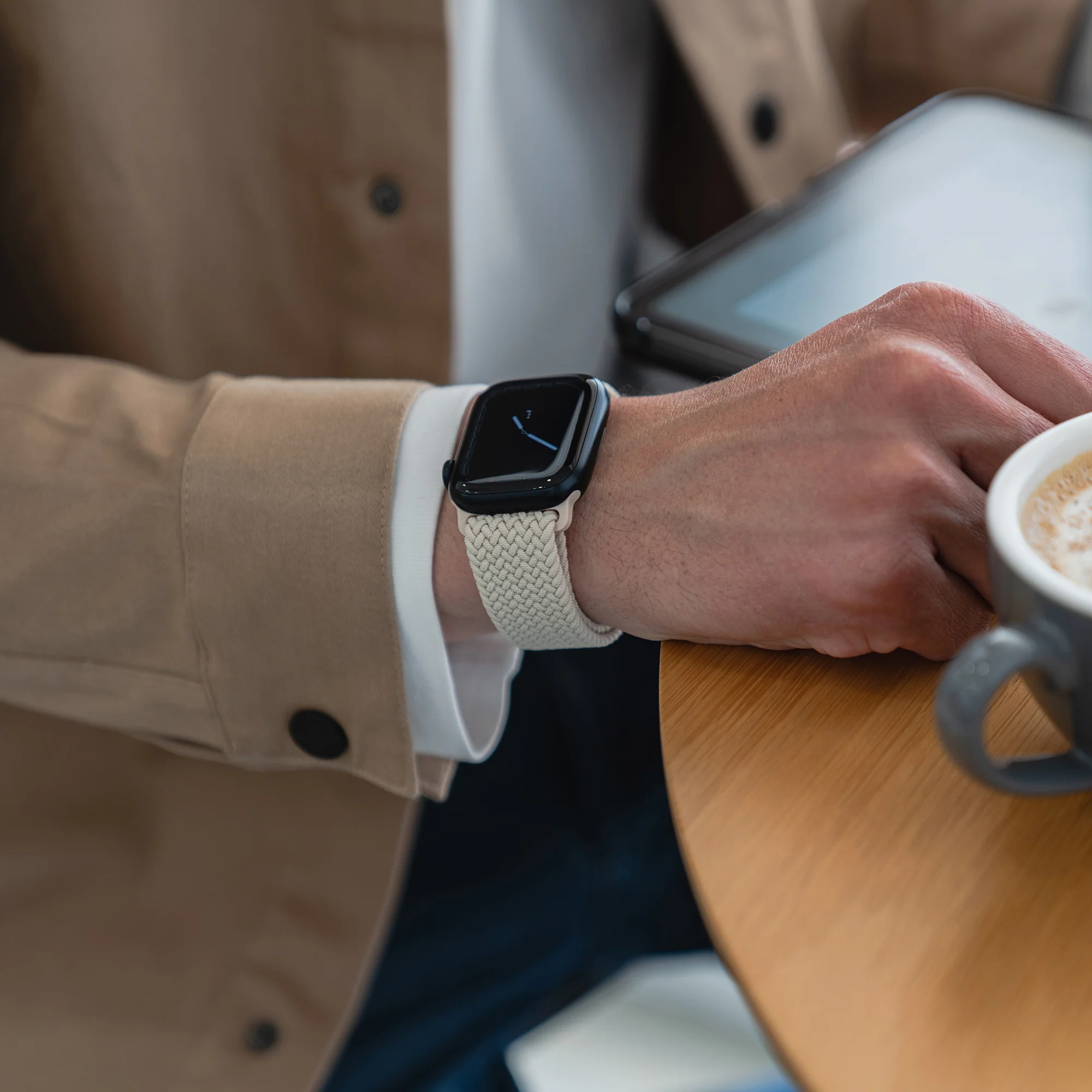 arktisband Geflochtenes Apple Watch Armband "Casual" mit Magnetverschluss - Image 9