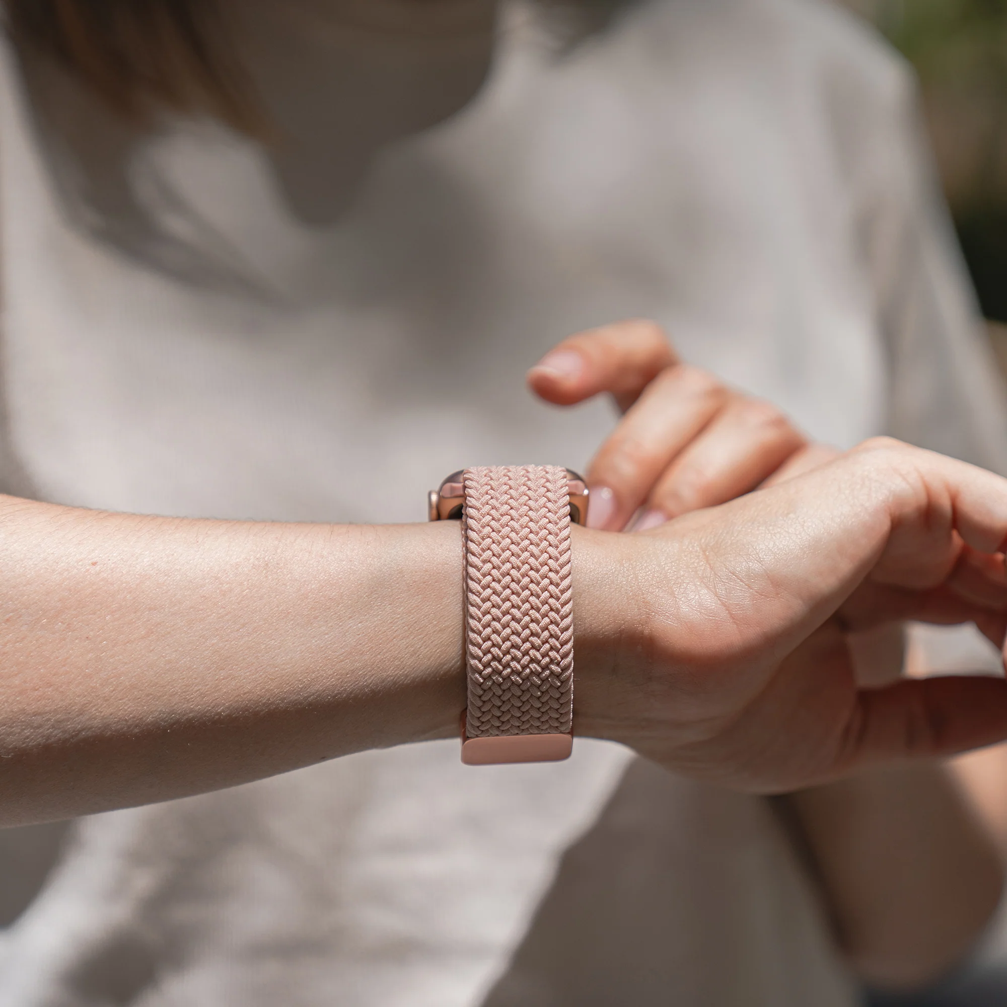 arktisband Geflochtenes Apple Watch Armband "Casual" mit Magnetverschluss - Image 97